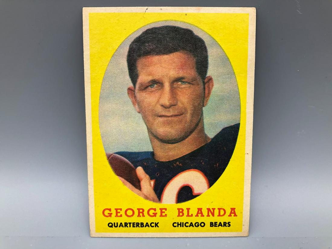 1958 Topps George Blanda #129 (1 of 3)