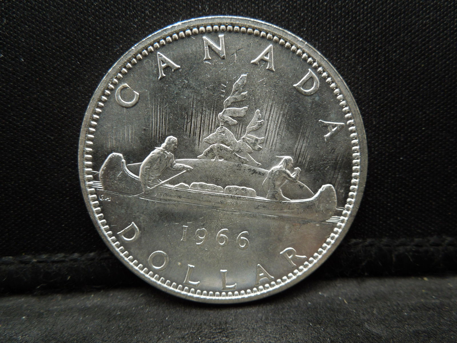 1966 Silver Canada Dollar Higher Grade (1 of 2)