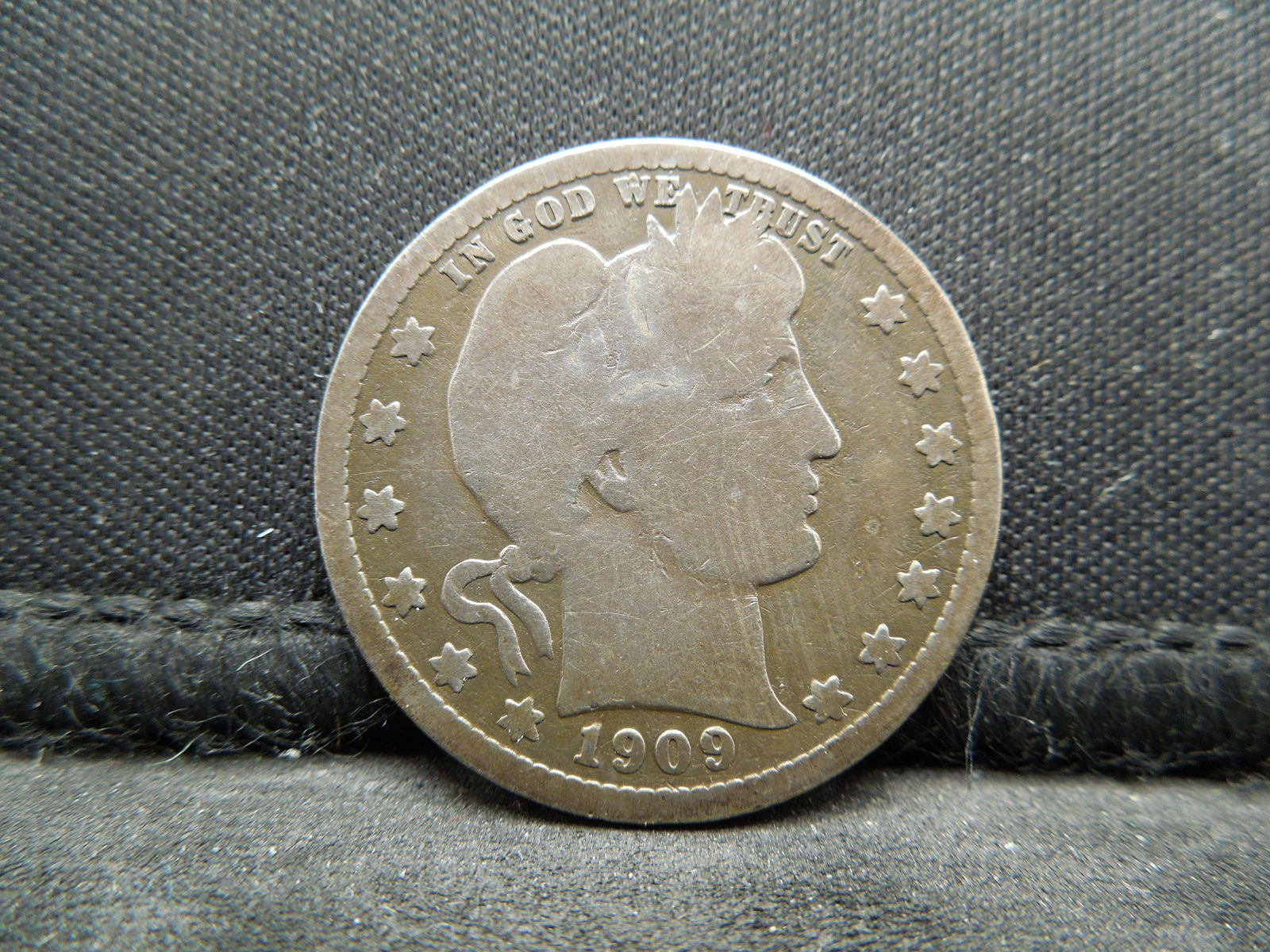 1909 O Barber Quarter Semi Key Date (1 of 2)