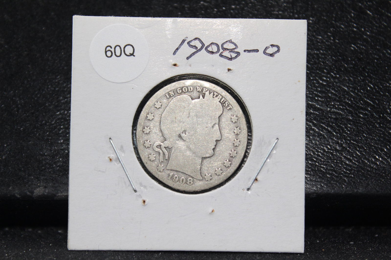 1908 O Barber Quarter (1 of 2)