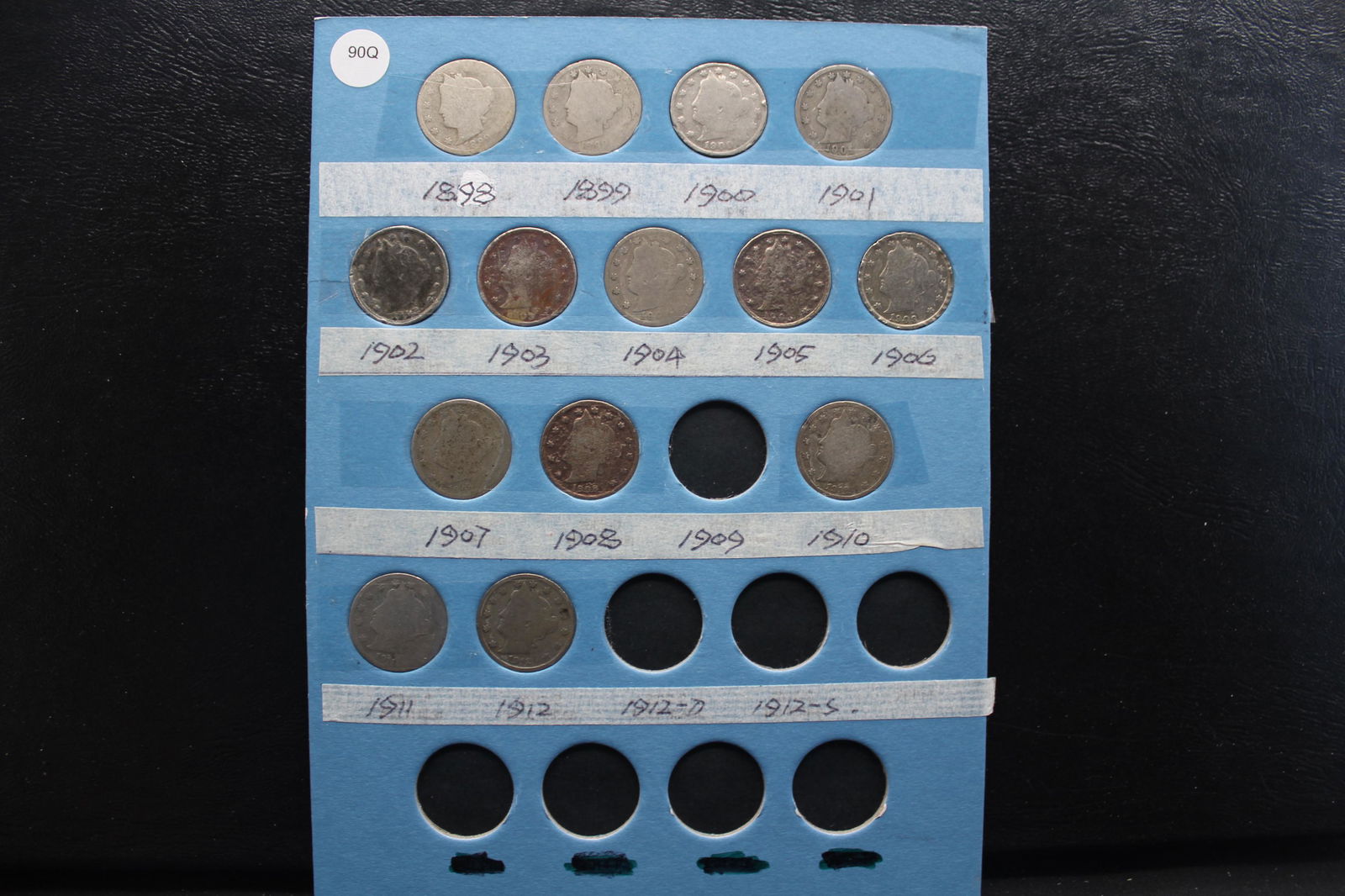 (14) V Nickels, Various Dates (1 of 3)