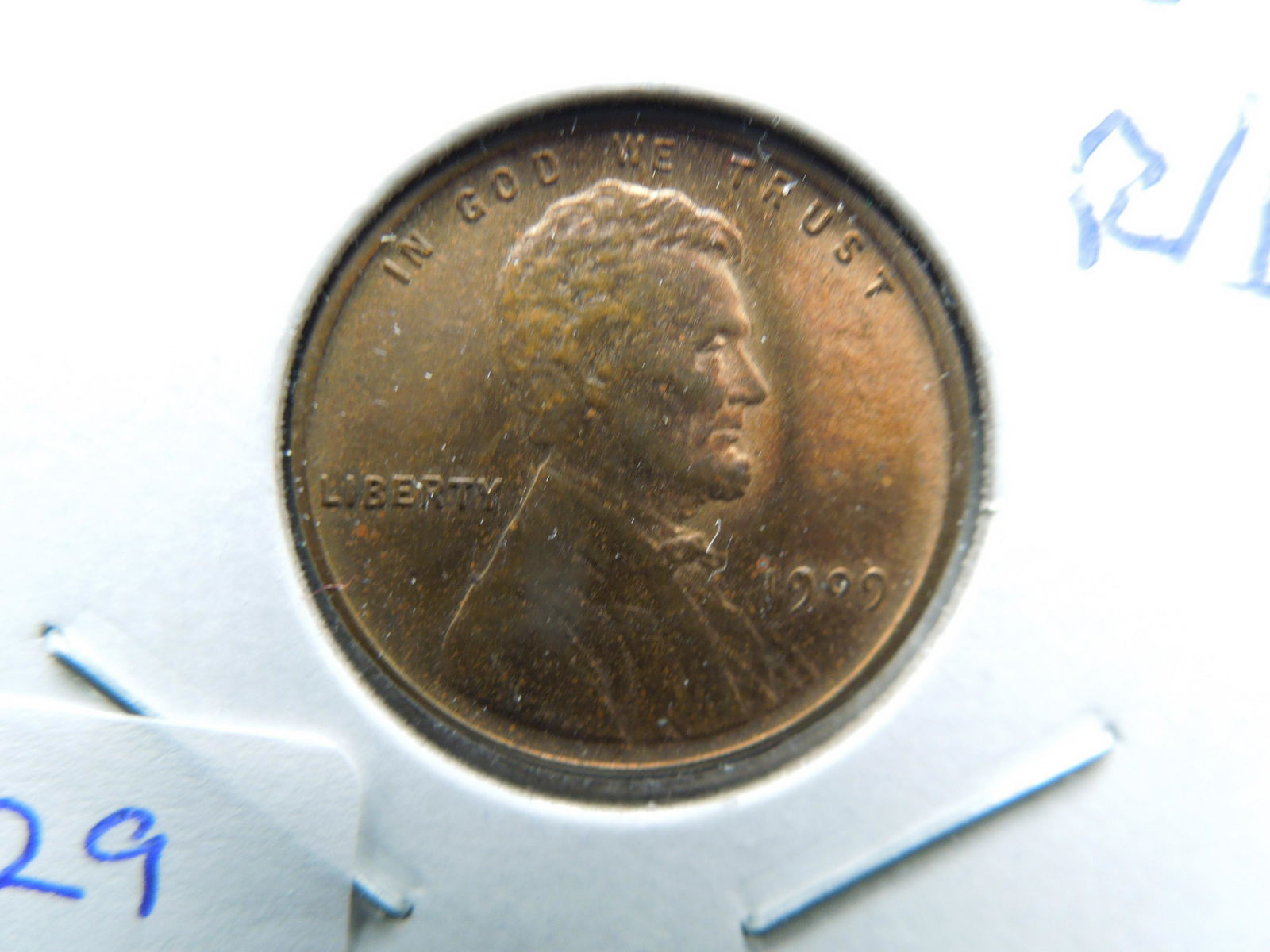 1909 VDB Lincoln Cent.  Red Brown.  Original (1 of 3)