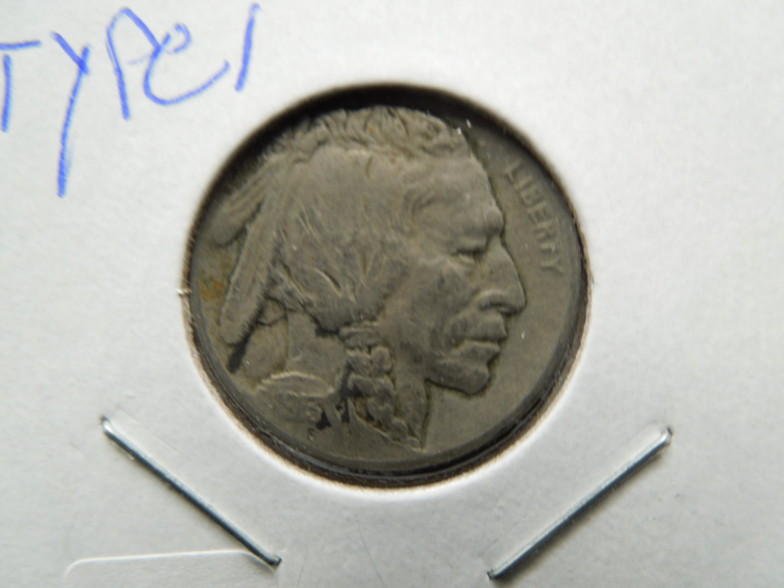 1913 Buffalo Nickel Type One.  XF. (1 of 3)
