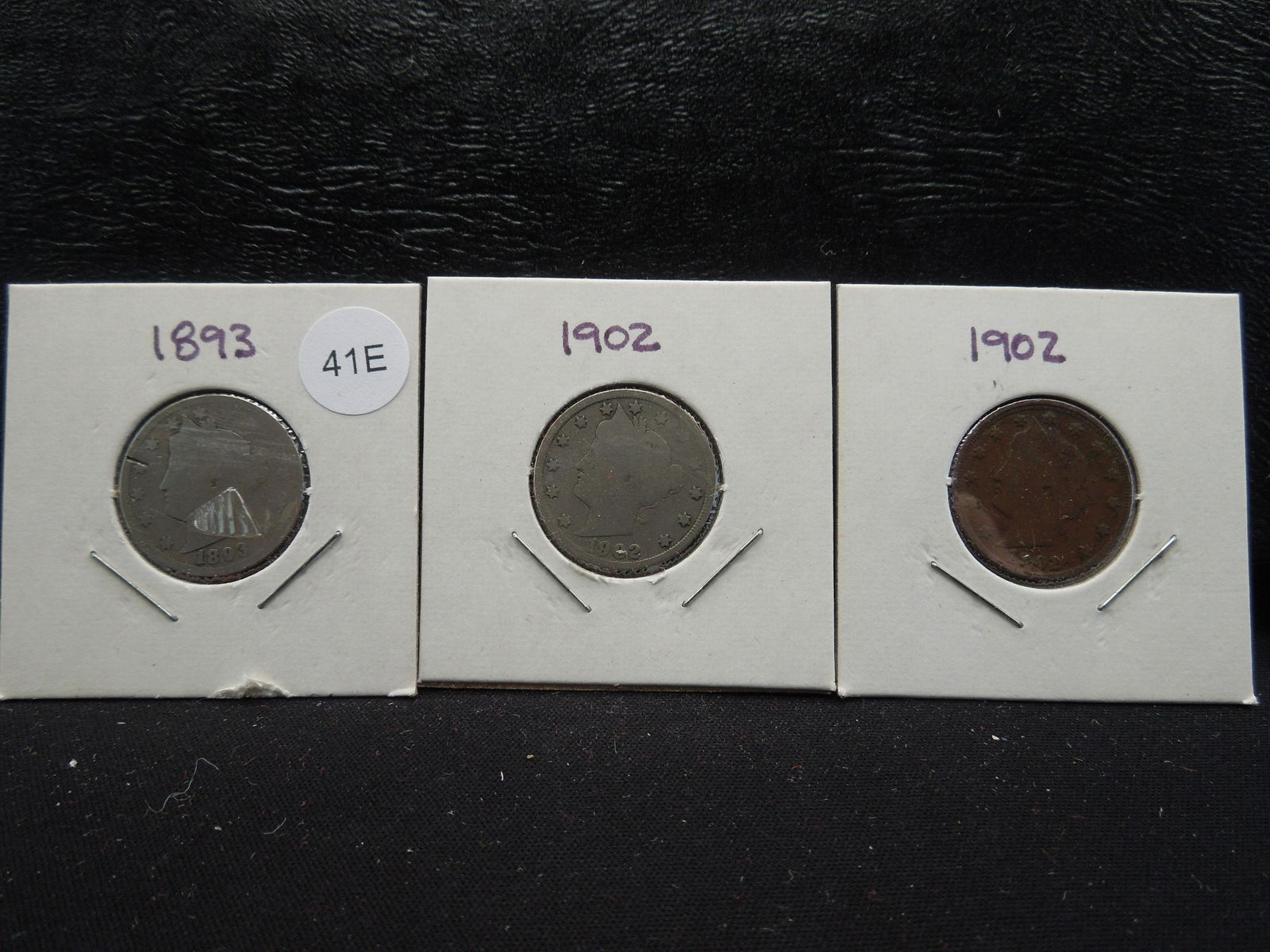 1893, (2) 1902 V Nickels (1 of 7)