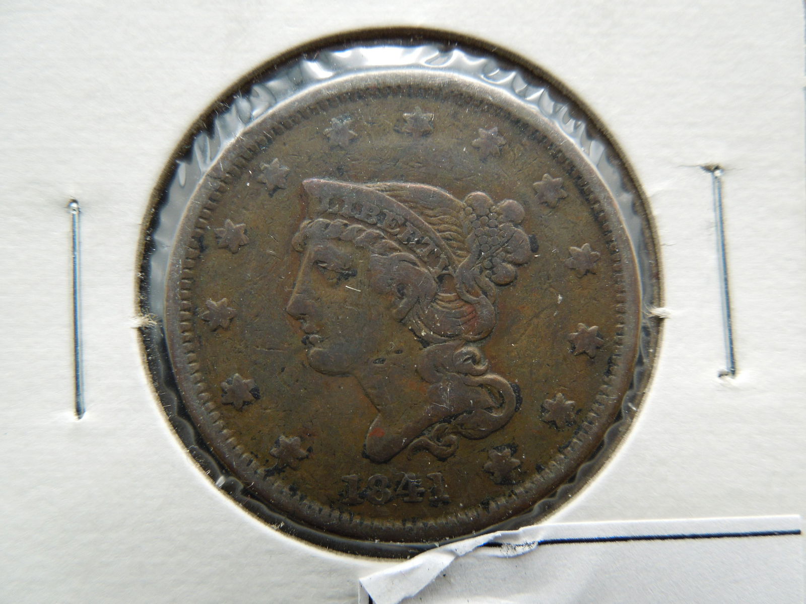 1841 Large Cent Better Date (1 of 2)