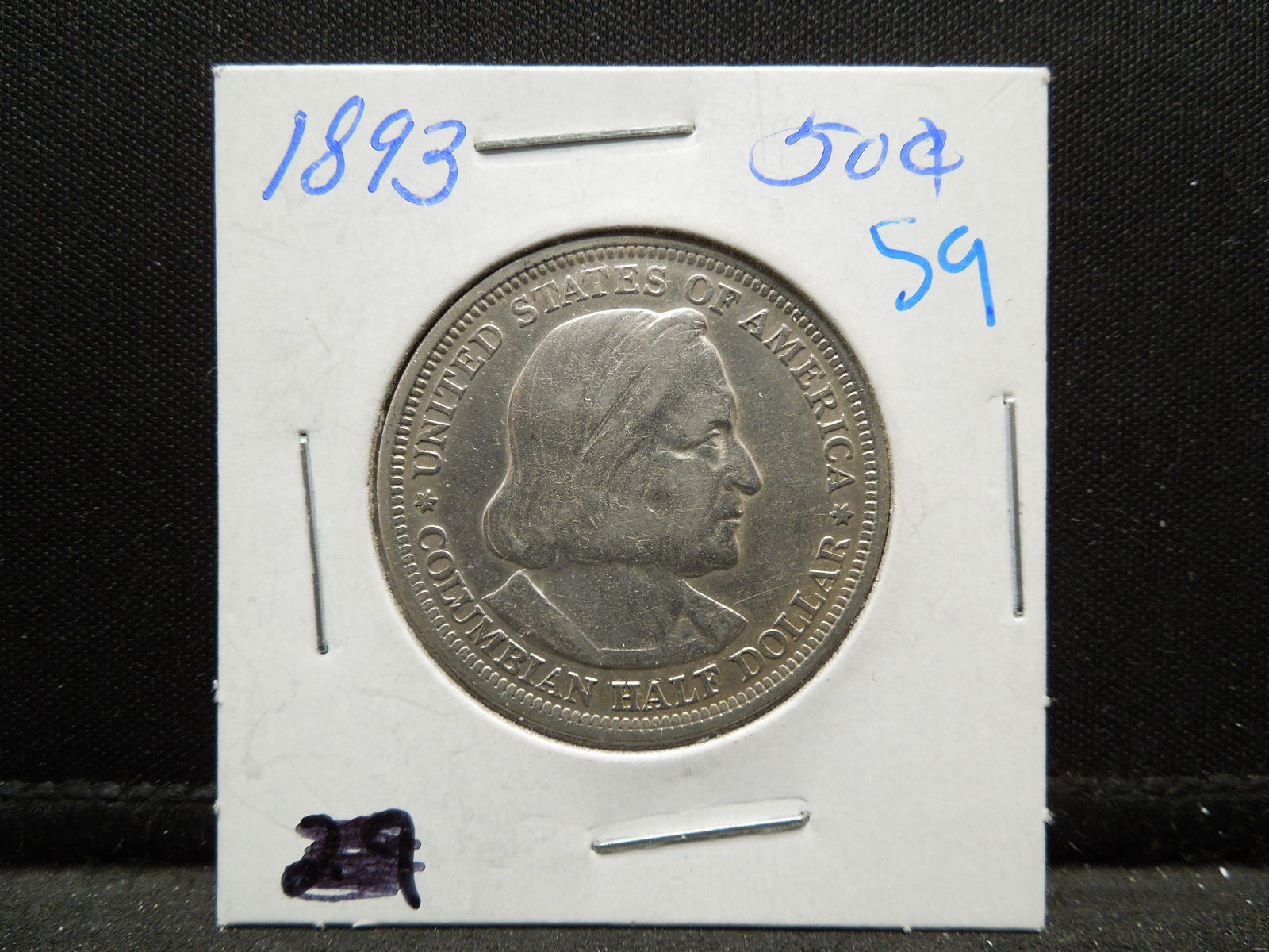 1893 Columbian exposition commemorative half dollar (1 of 3)