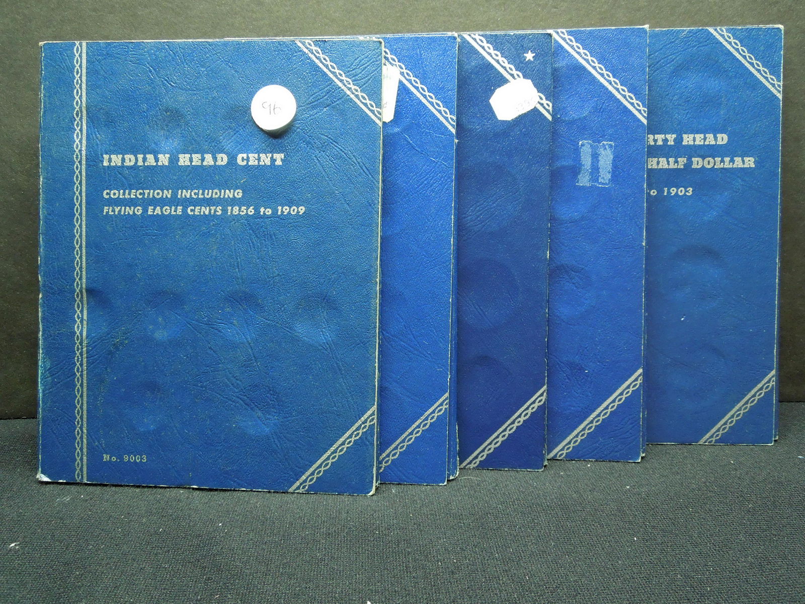 Whitman coin albums includes barber half dollar, (1 of 11)