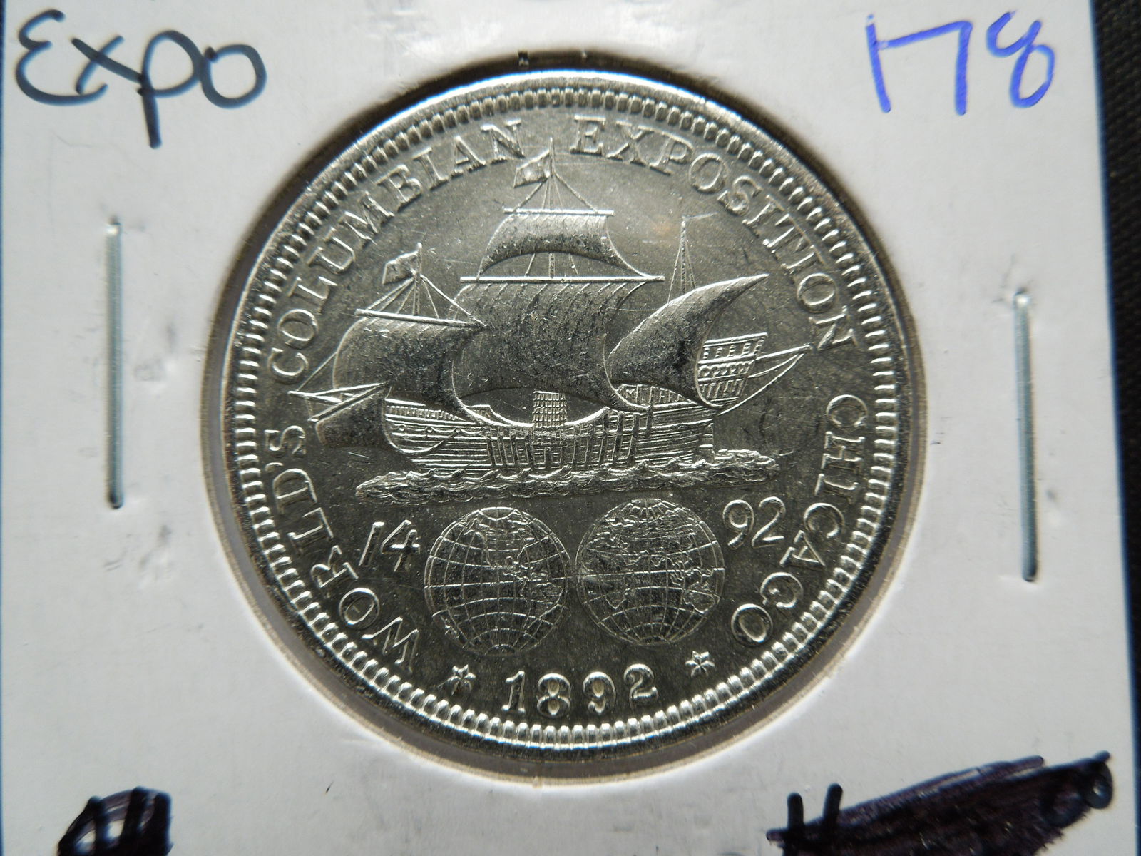 BEAUTIFUL UNCIRCULATED 1892 COLUMBIAN EXPOSITION (1 of 3)