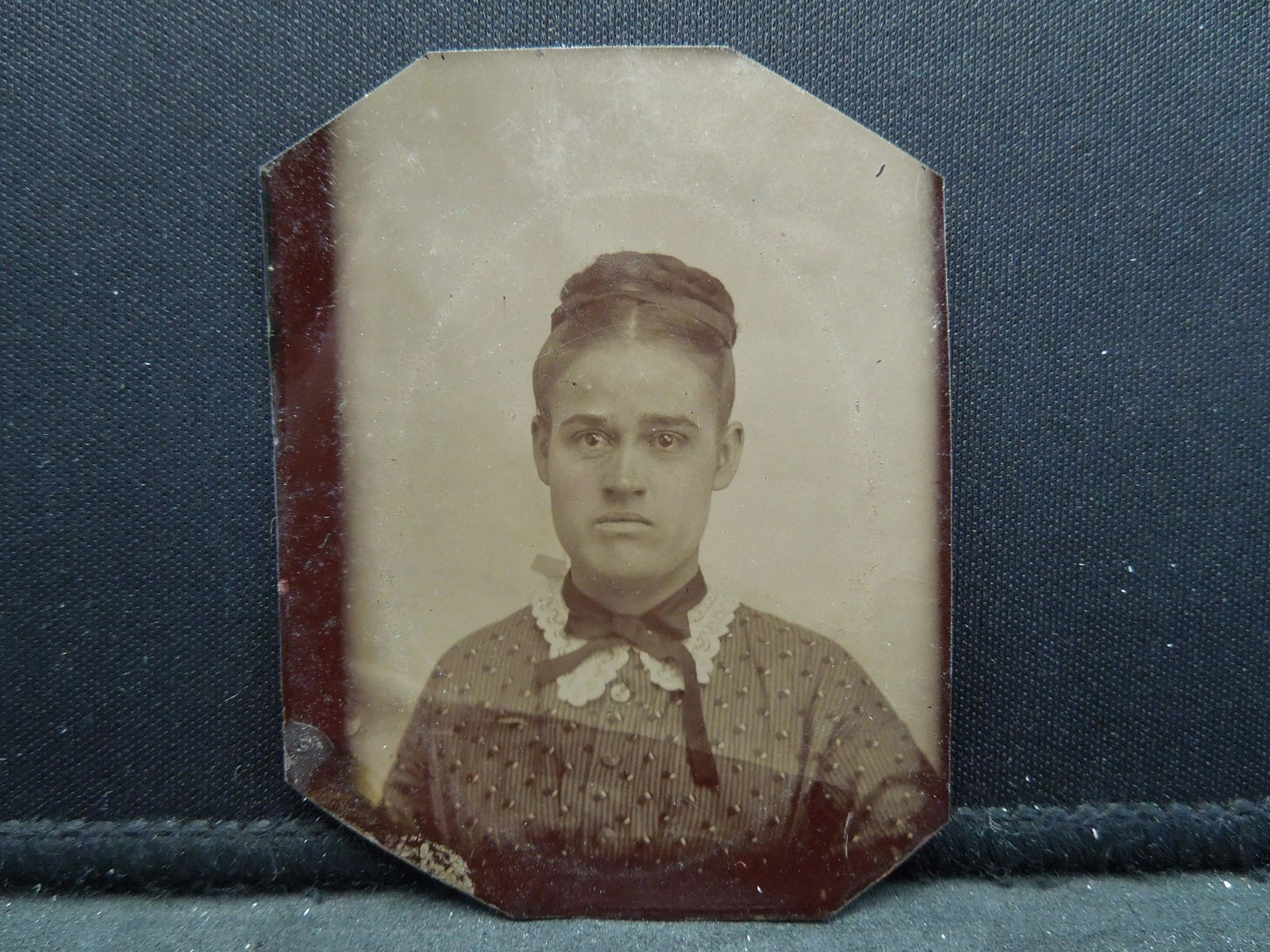 vintage old time photo tin type (1 of 2)