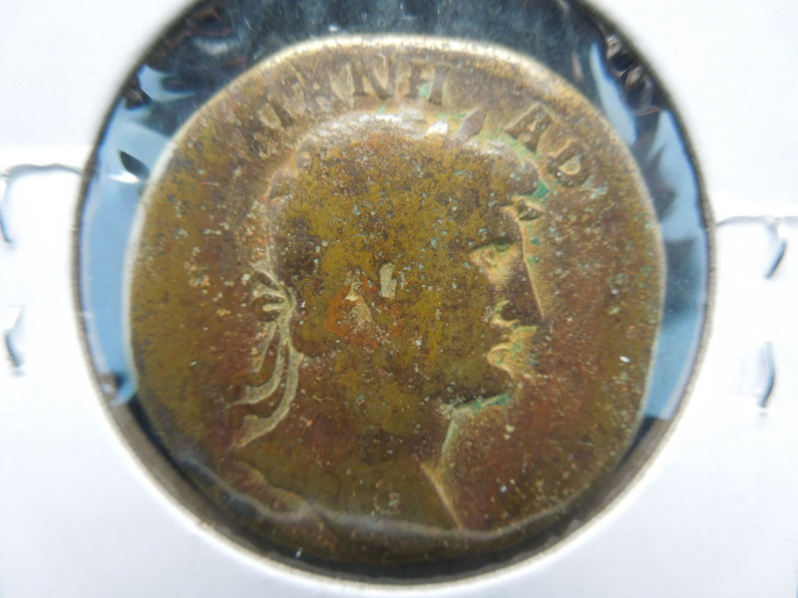 ancient bronze roman coin Hadrian (1 of 3)