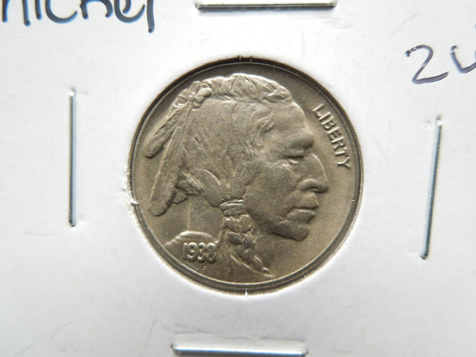 choice uncirculated 1938-d buffalo nickel (1 of 3)