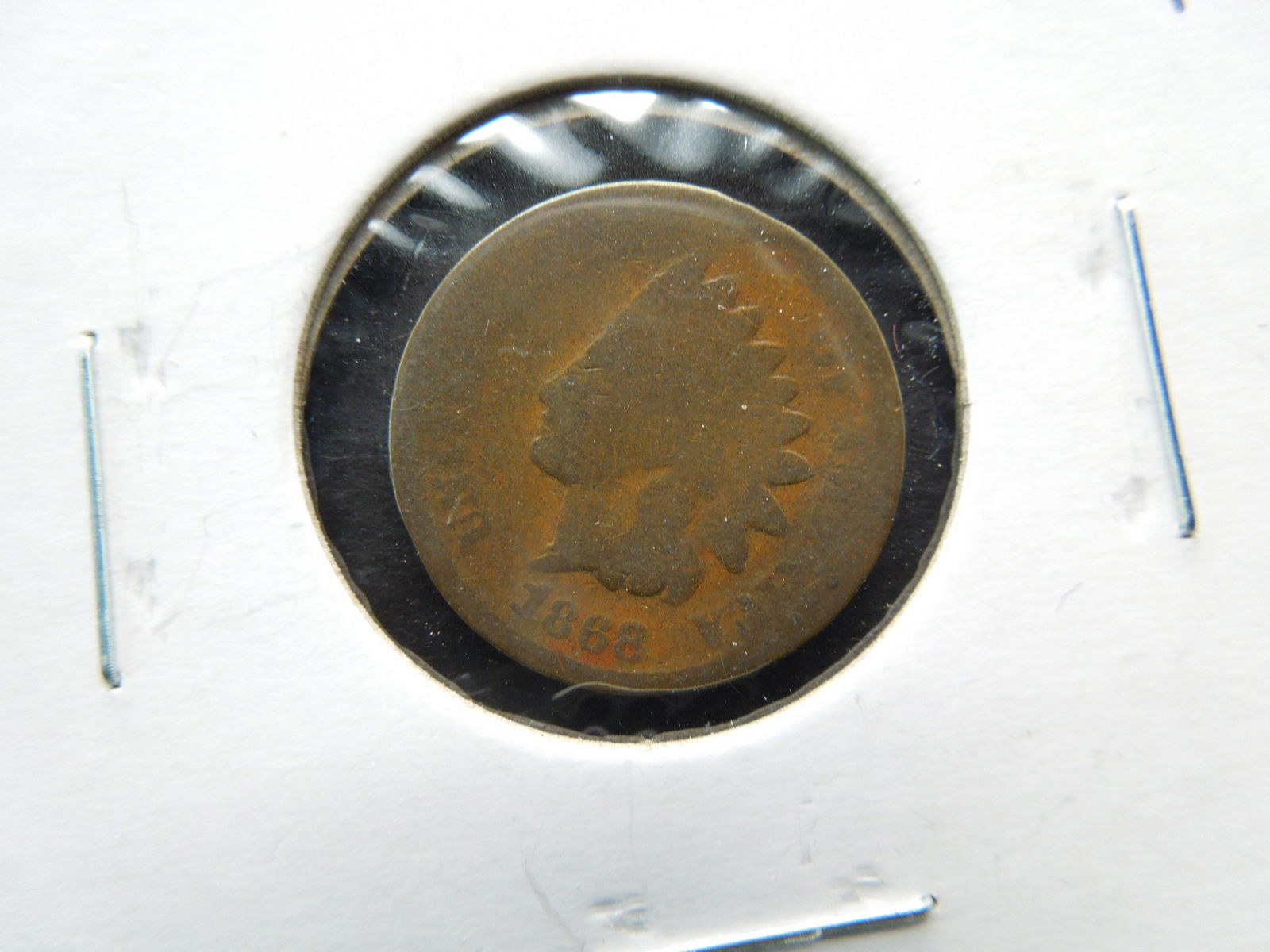 1868 semi key date Indian head cent (1 of 3)
