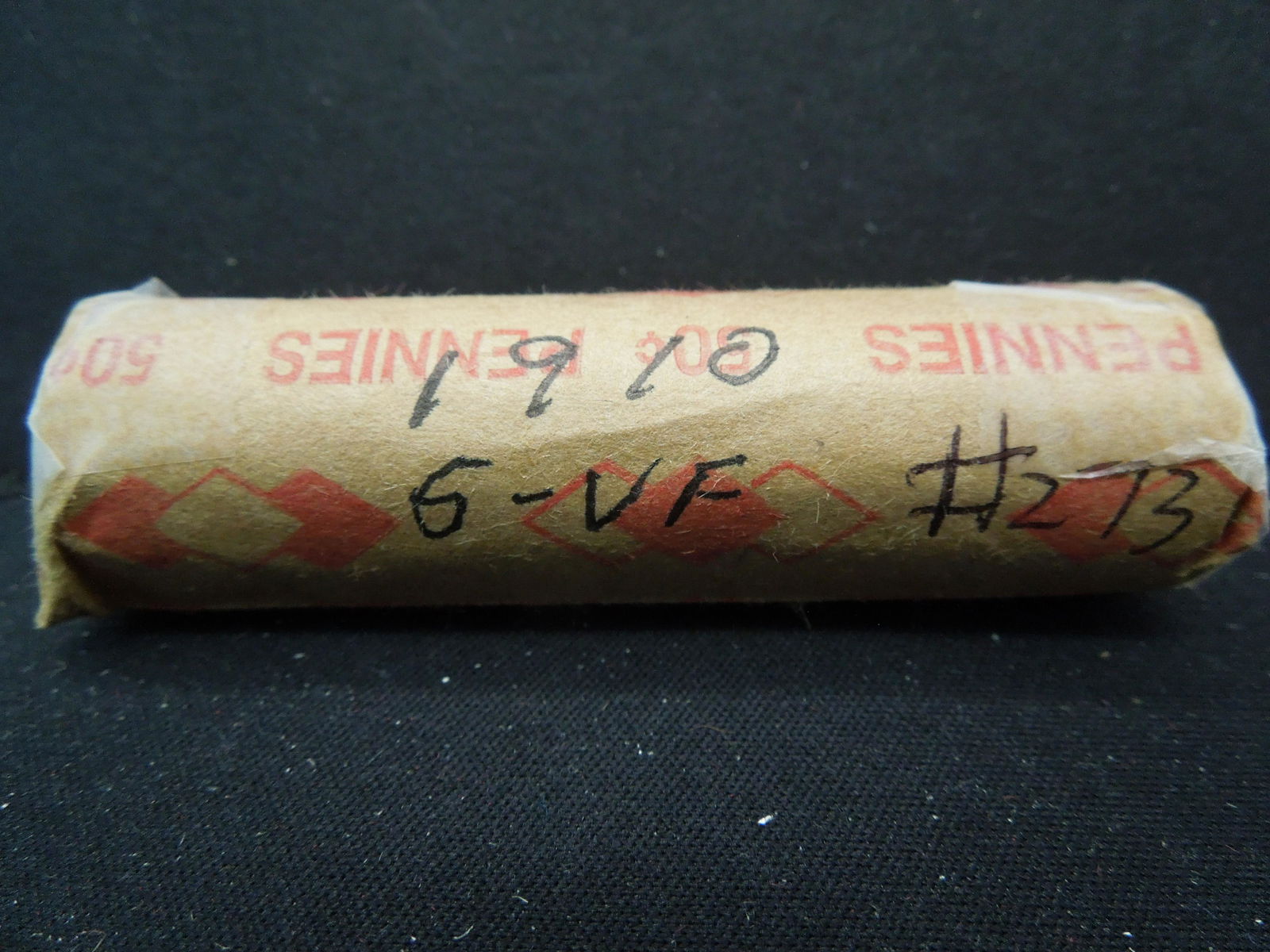 solid bank roll of 50 -1910 wheat cents grading from (1 of 3)