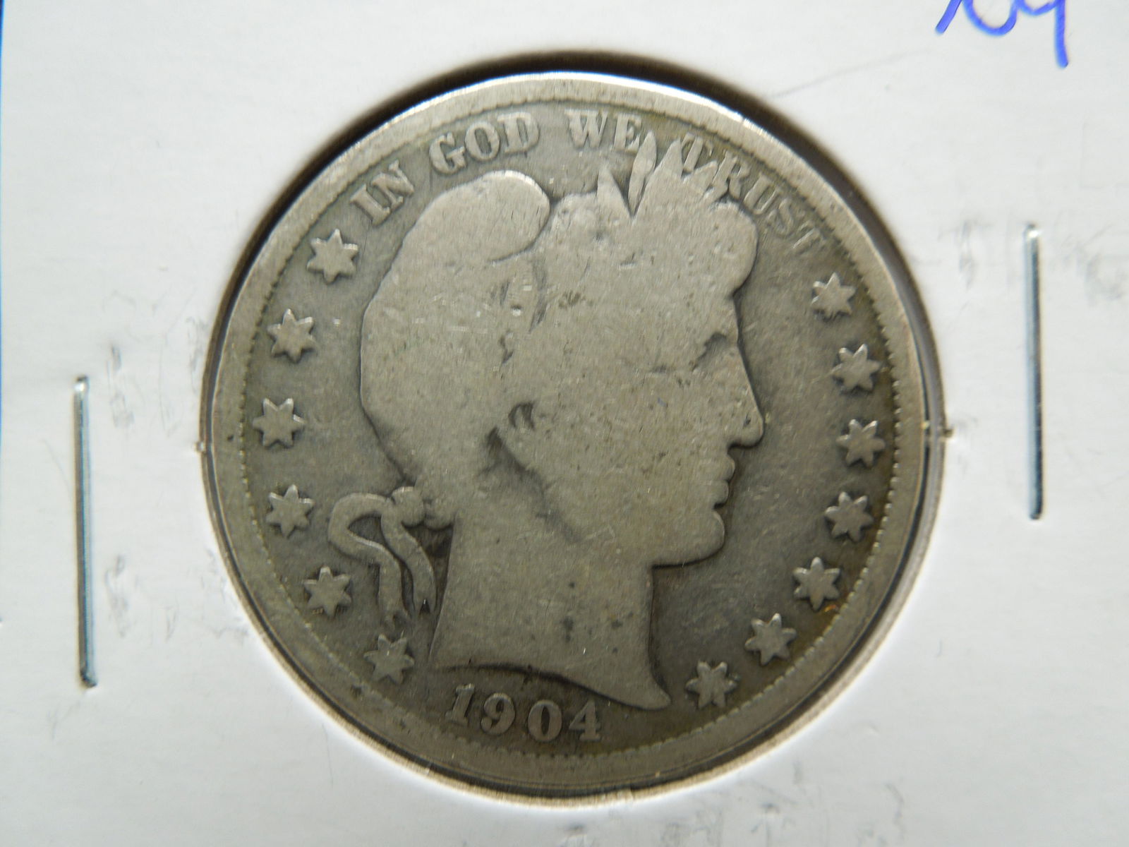 1904 barber half dollar (1 of 3)