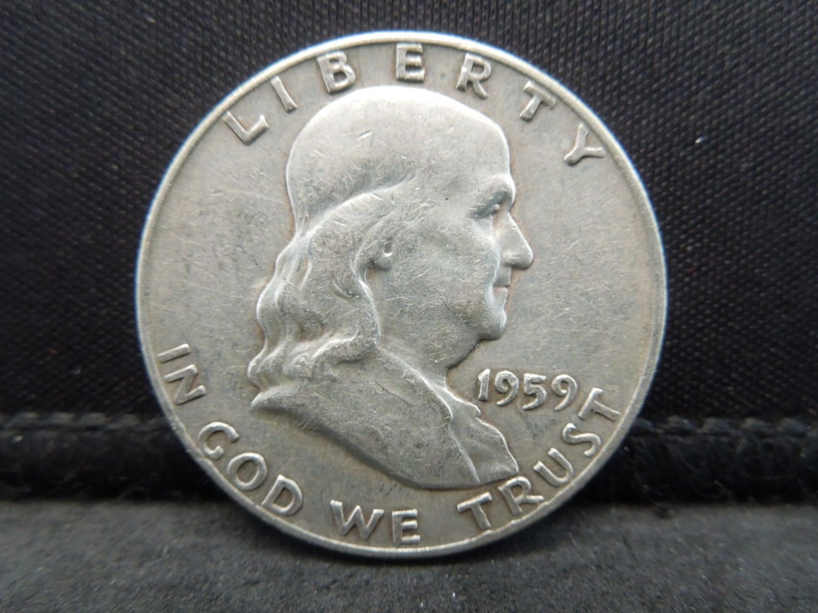 1959-D Franklin Half Dollar - 90% Silver (1 of 2)