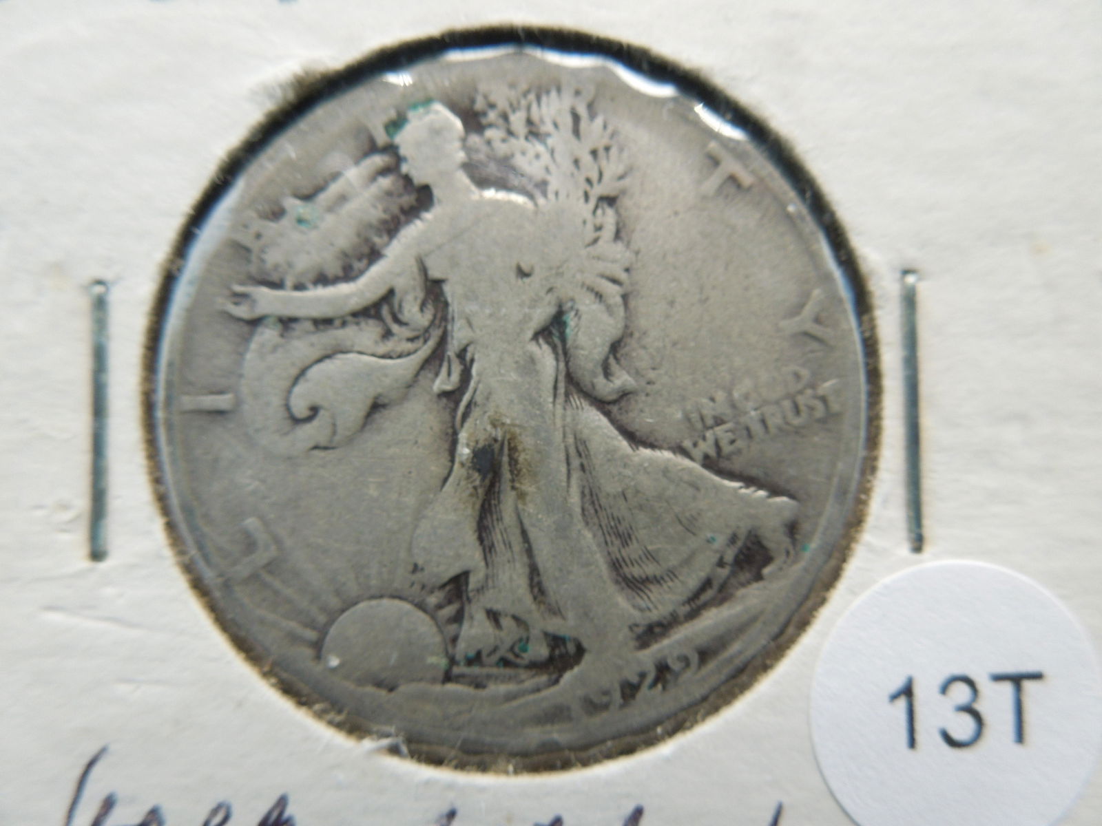 1929-S Walking Liberty Half Dollar - 90% Silver - (1 of 3)