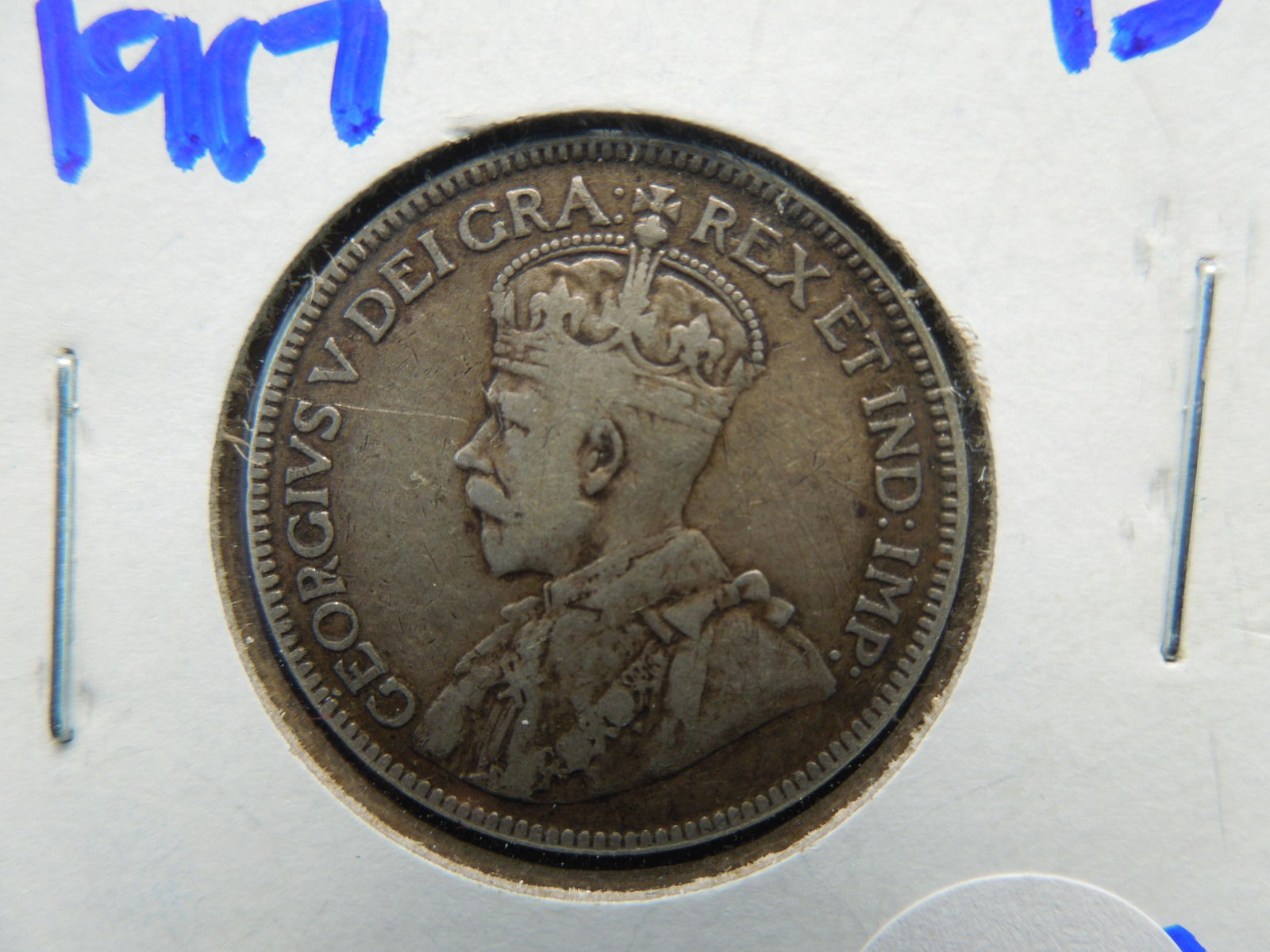 1917 Canada Quarter 92.5% Silver - High Grade (1 of 3)