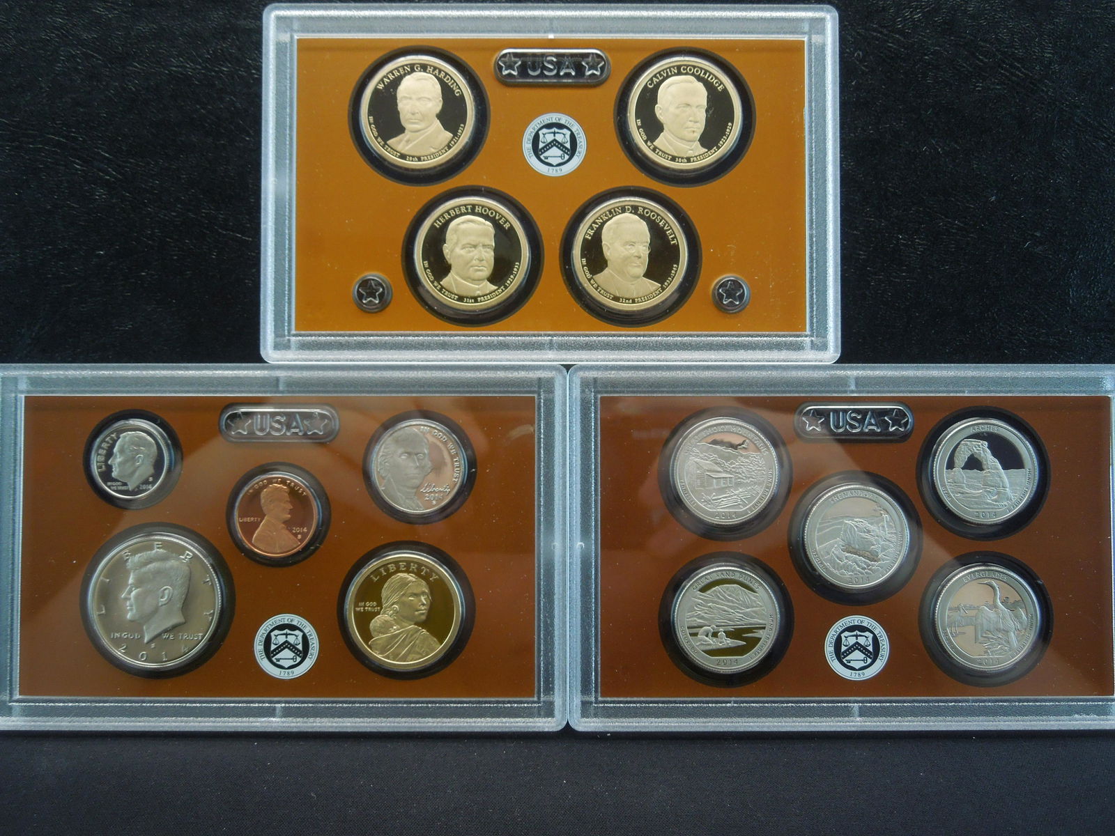 2014-S United States Proof Set. 14 coin set with box (1 of 5)