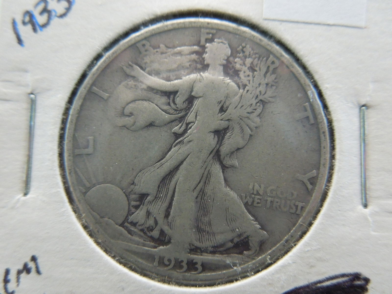 1933-S Liberty half Dollar. Better date coin. Nice (1 of 2)