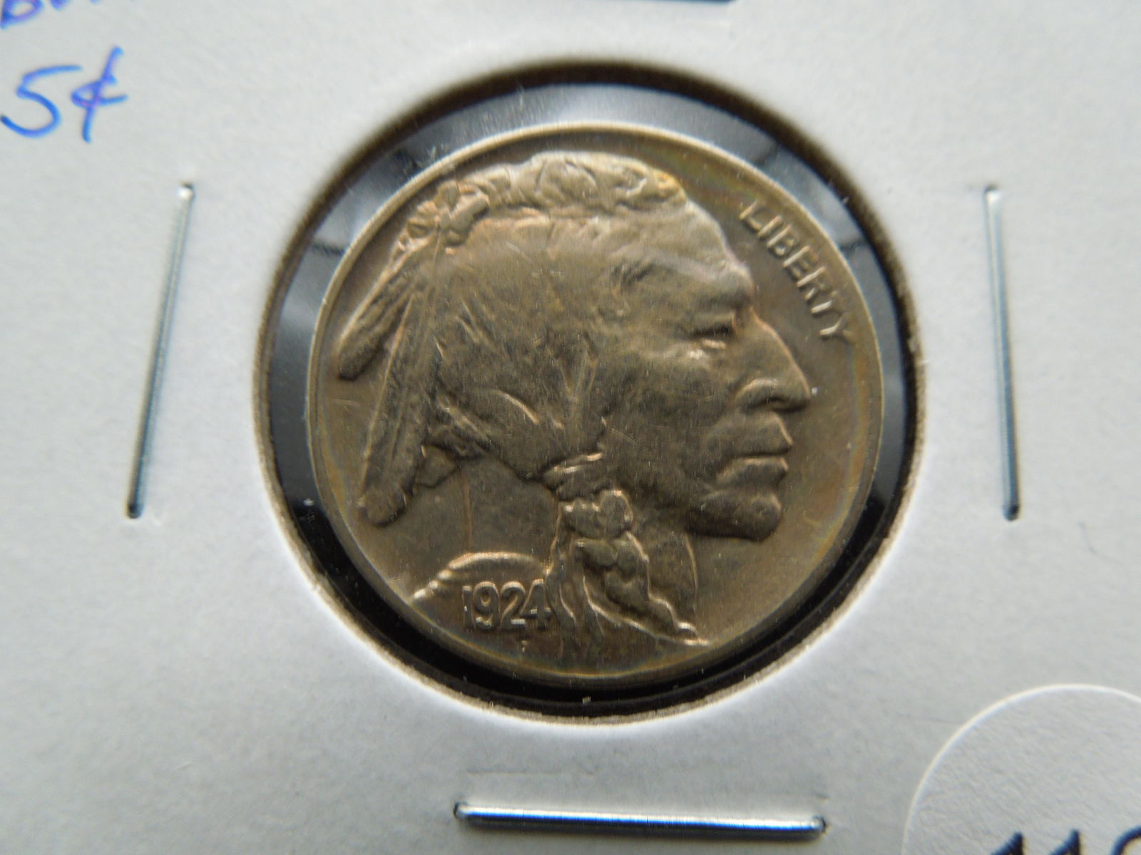 1924 Buffalo 5c.  High Grade. (1 of 3)
