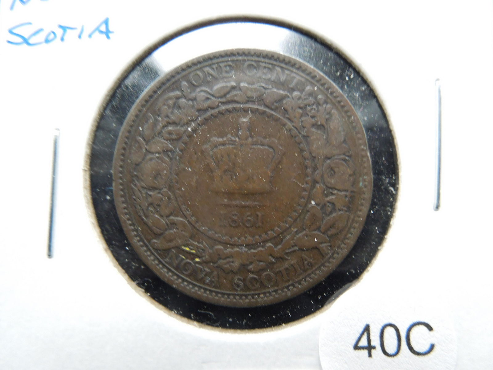 1861 Nova Scotia 1c. (1 of 3)