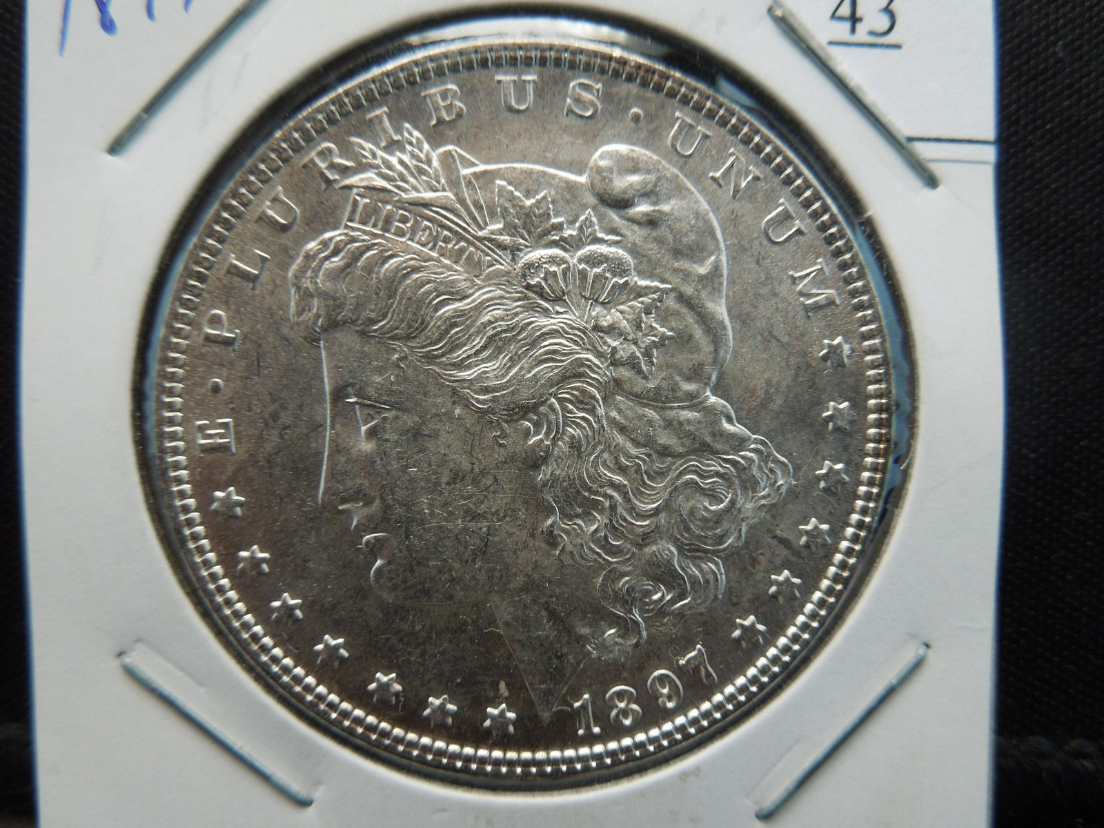 High Grade 1897 Morgan Dollar Nice Luster (1 of 3)