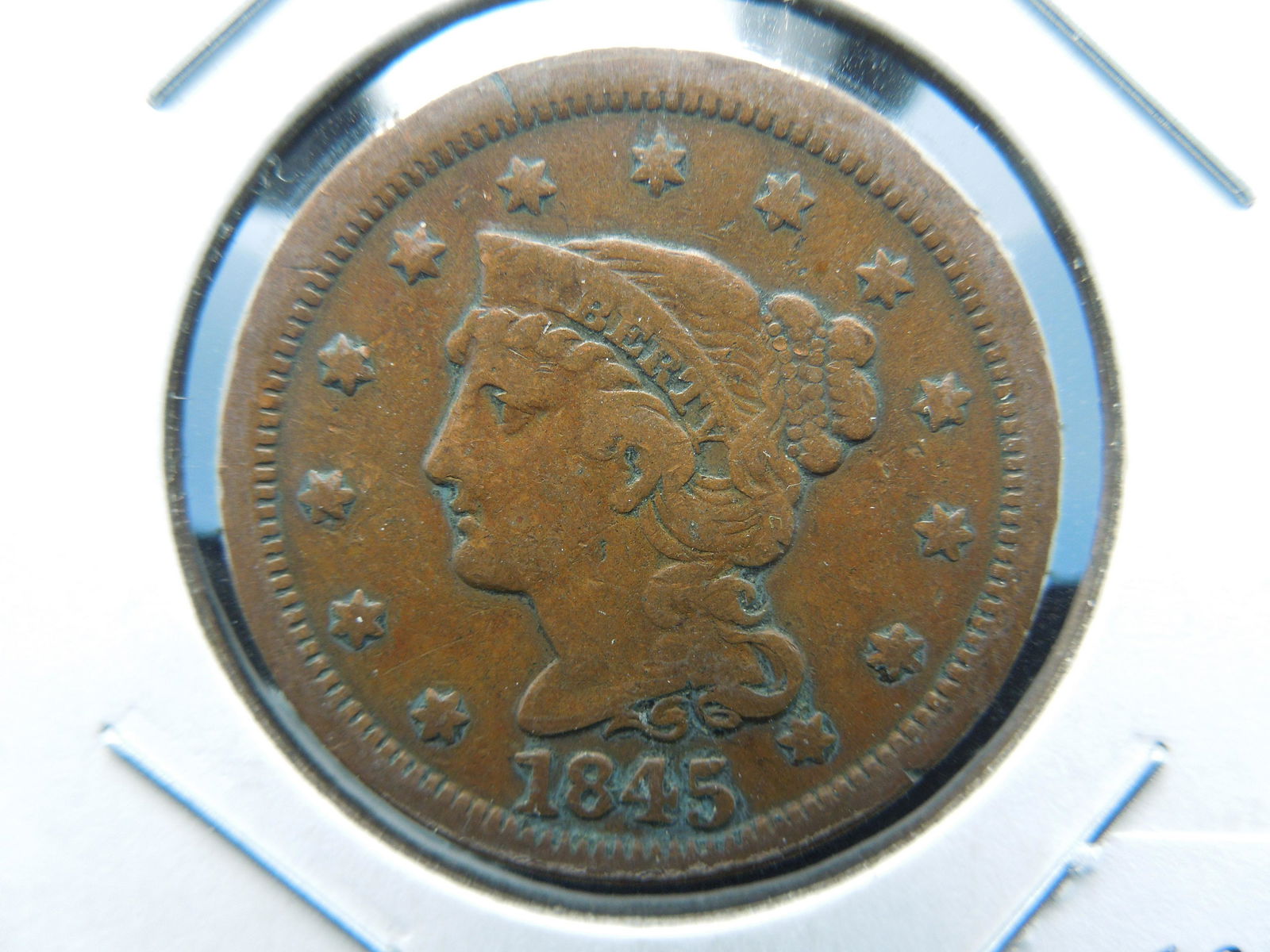 1845 Large Cent (1 of 3)
