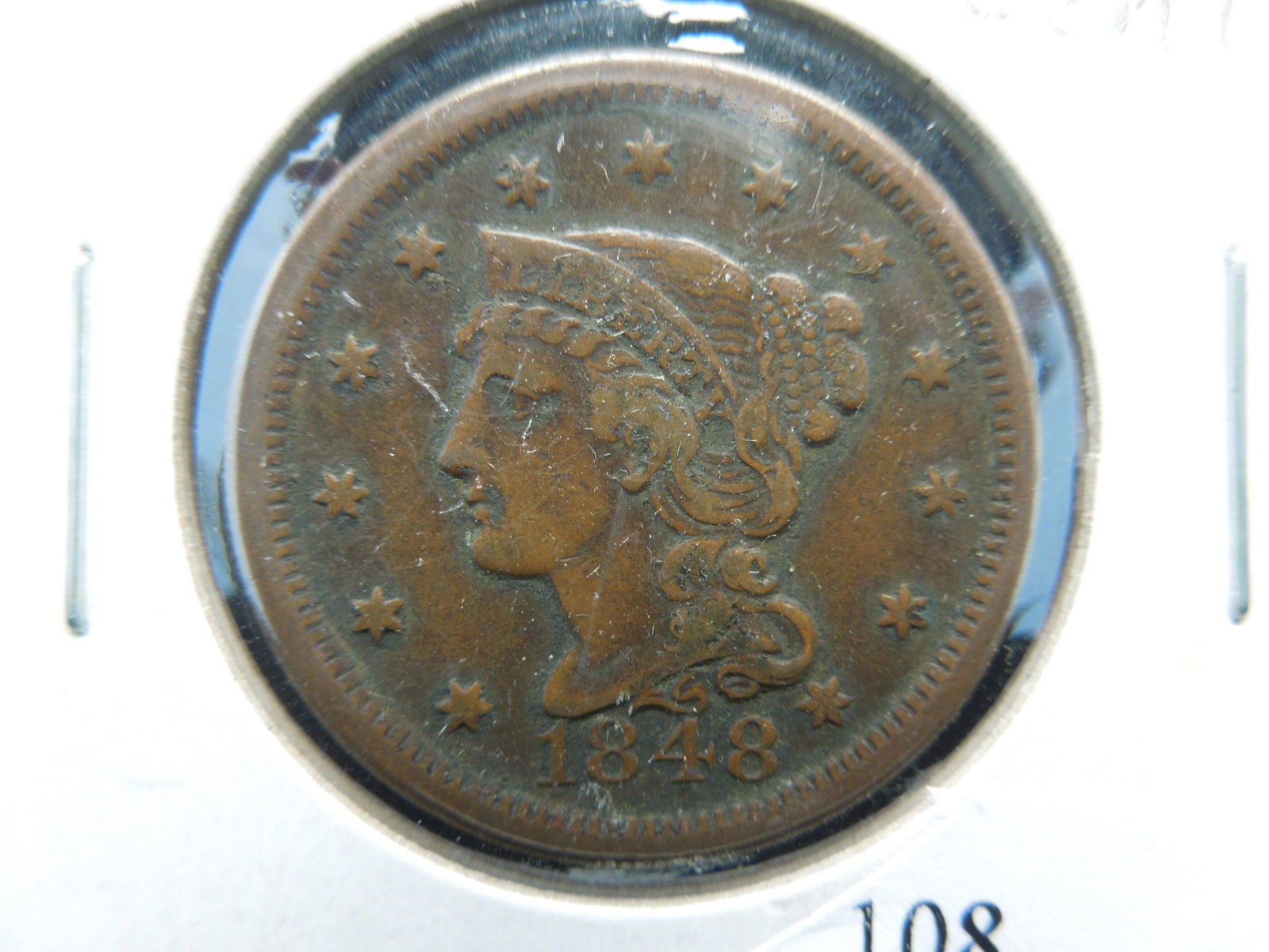 1848 Large Cent (1 of 3)