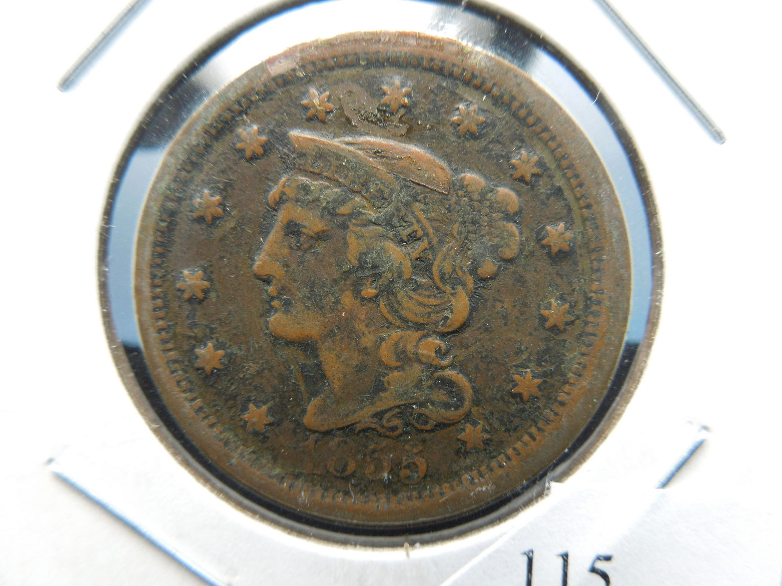 1855 Large Cent (1 of 3)