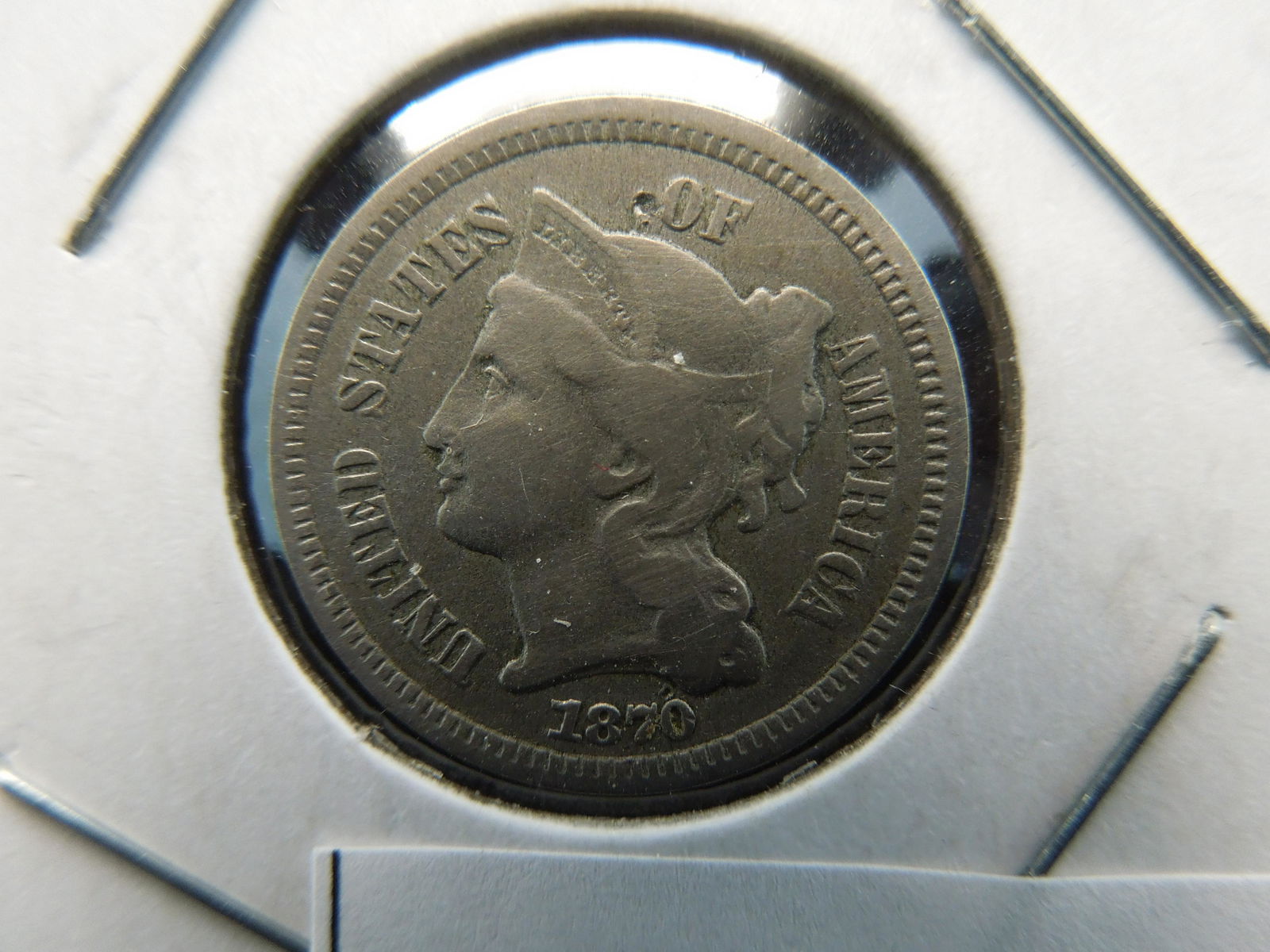 1870 Three Cent Nickel (1 of 3)