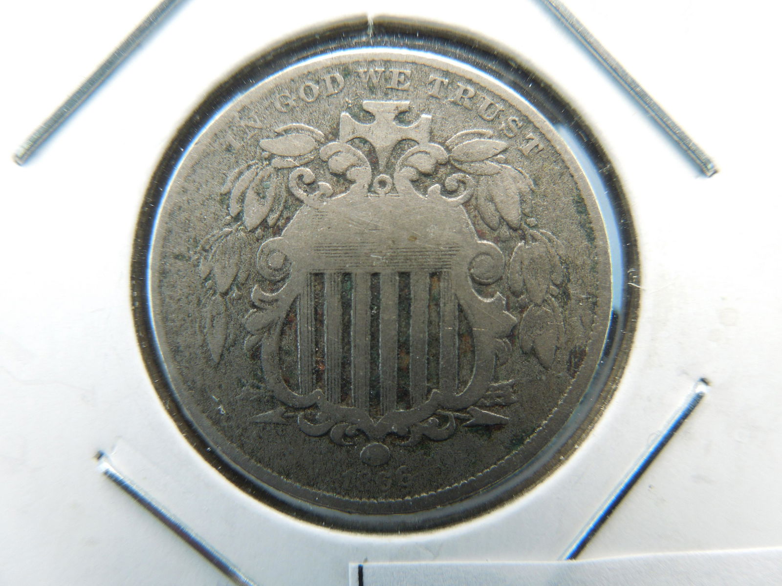 1866 Rays Shield Nickel (1 of 3)