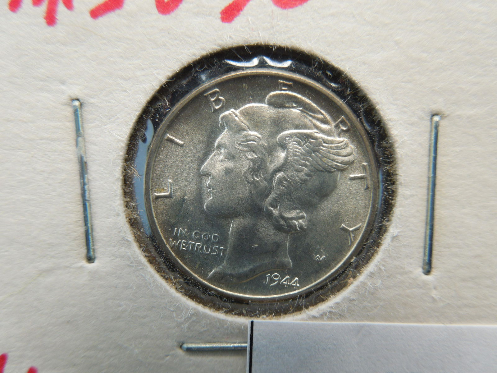 1944 Mercury Dime Gem BU Blast White (1 of 3)