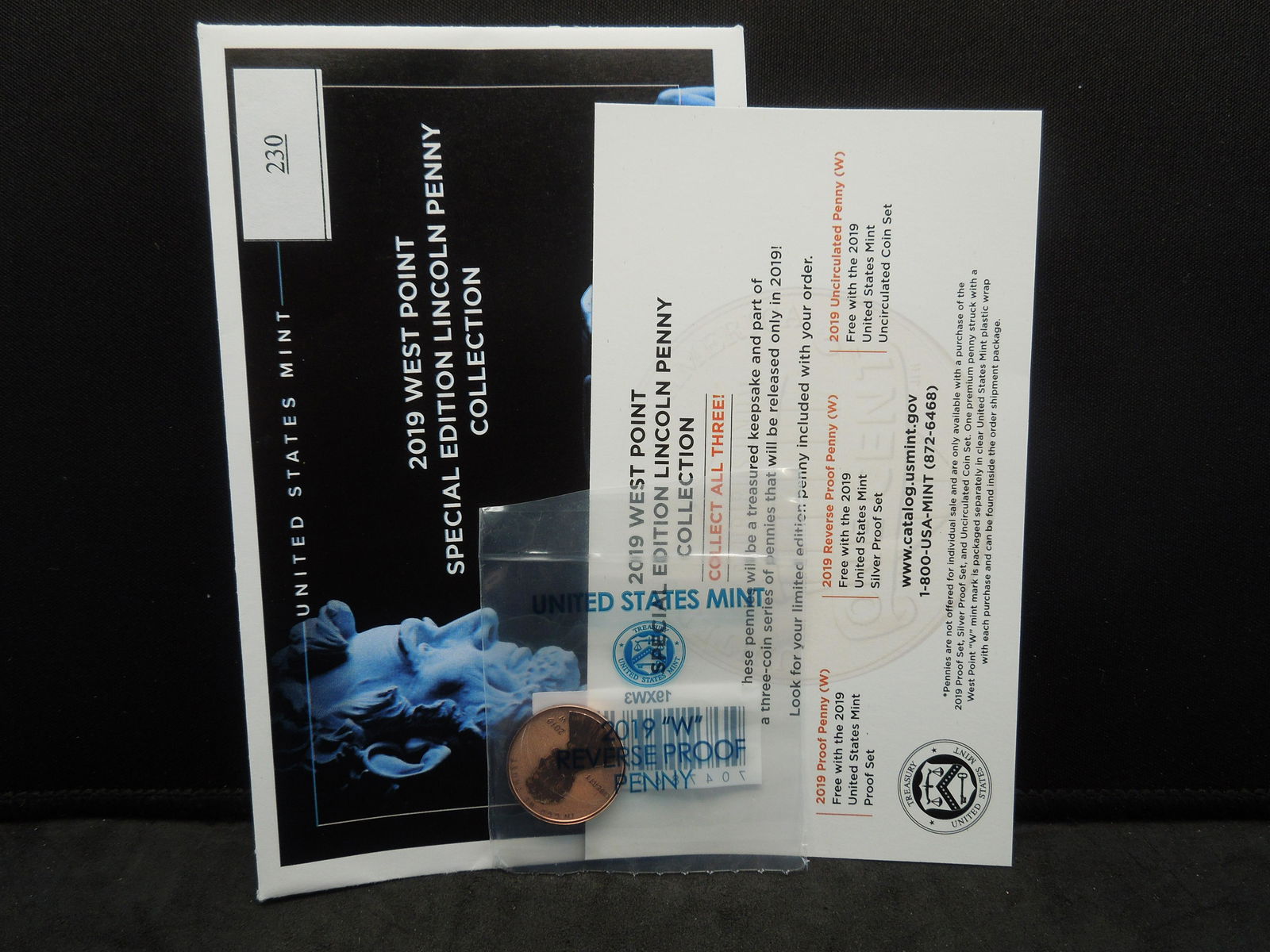 2019 W Lincoln Cent Reverse Proof OGP (1 of 4)