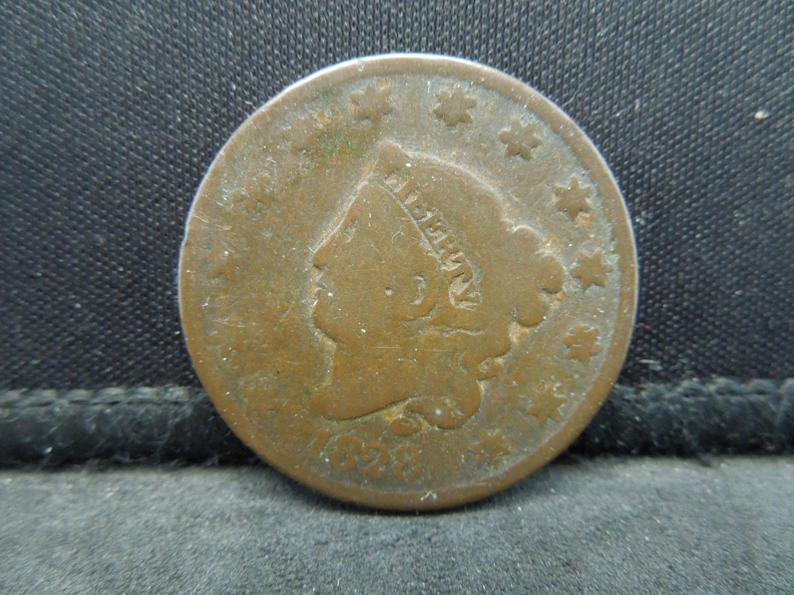 1828 Large Cent (1 of 2)