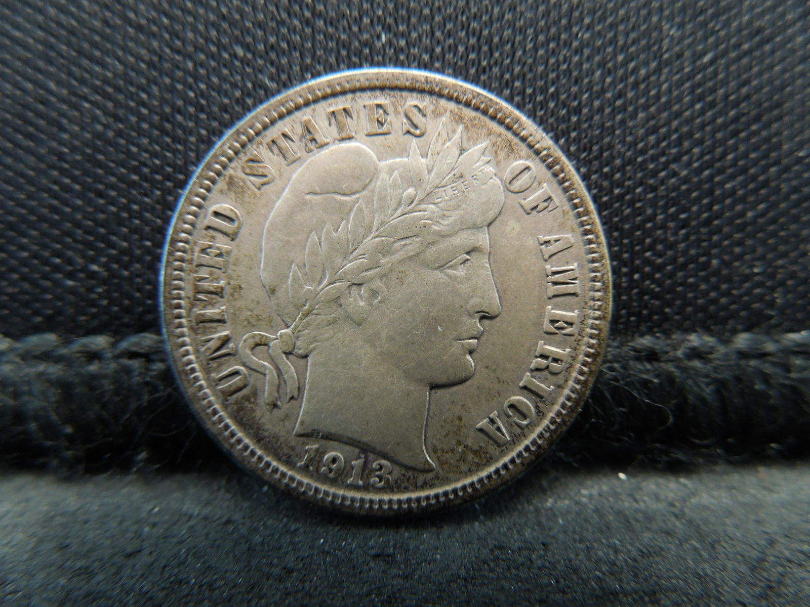 1913 Barber Dime Strong Details (1 of 2)