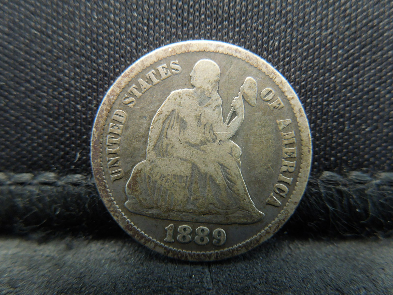 1889 Seated Dime (1 of 2)