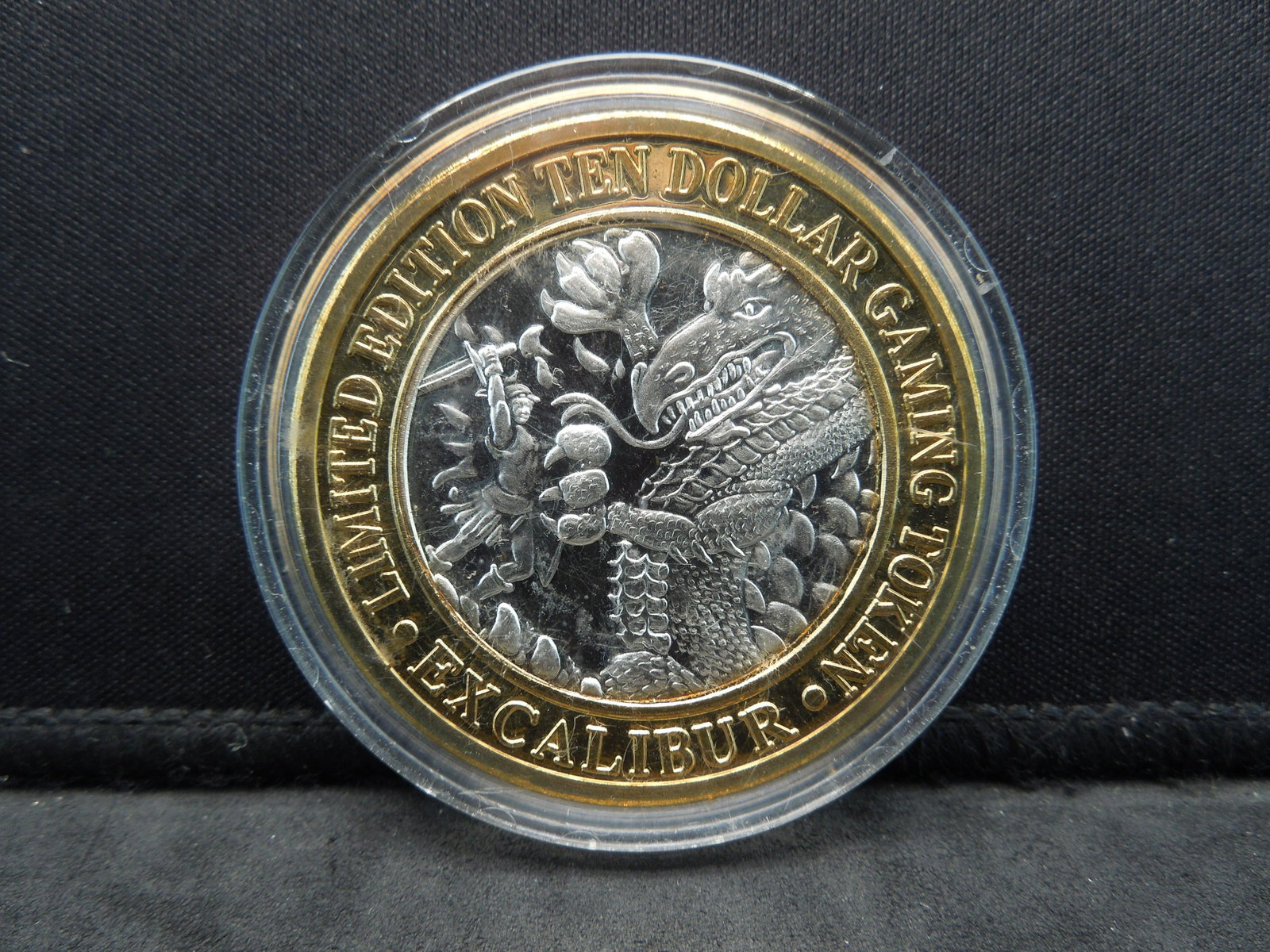 Casino Silver Token The Excalibur Las Vegas: Casino Silver Token The Excalibur Las Vegas