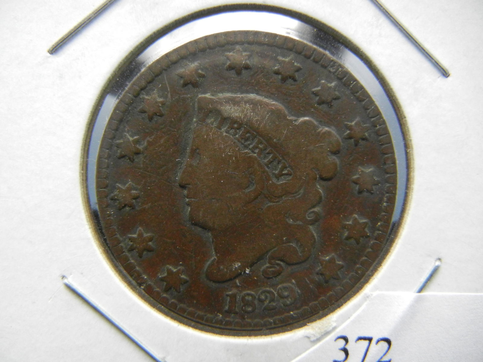 1829 Large Cent (1 of 3)