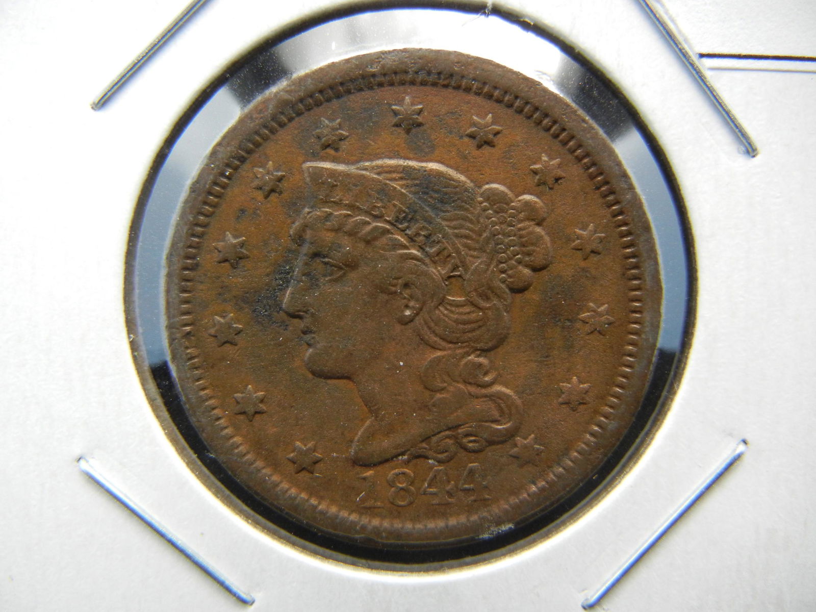 1844 Large Cent (1 of 3)