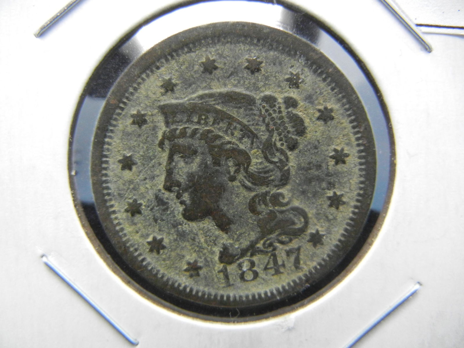 1847 Large Cent (1 of 3)