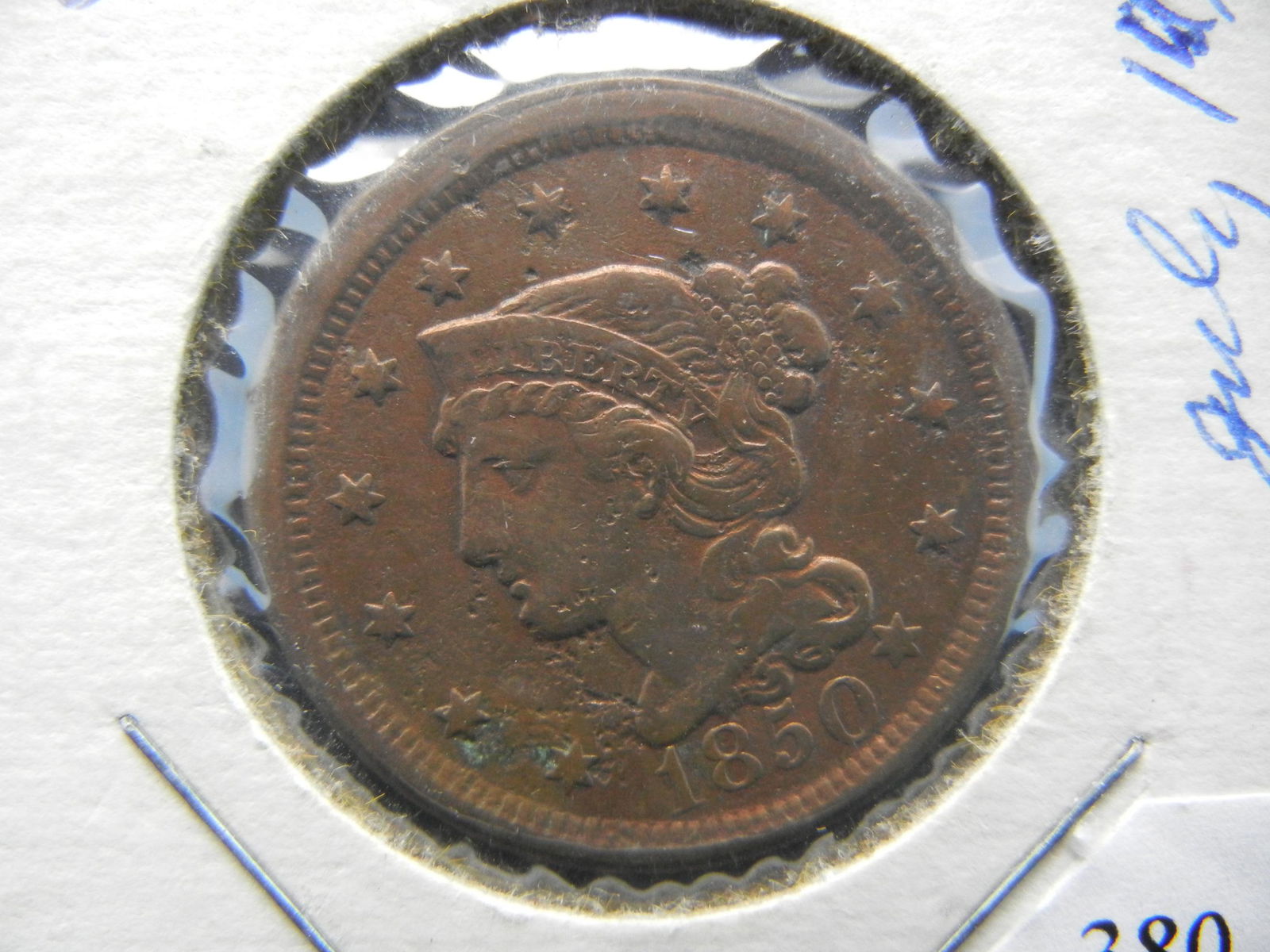 1850 Large Cent (1 of 3)