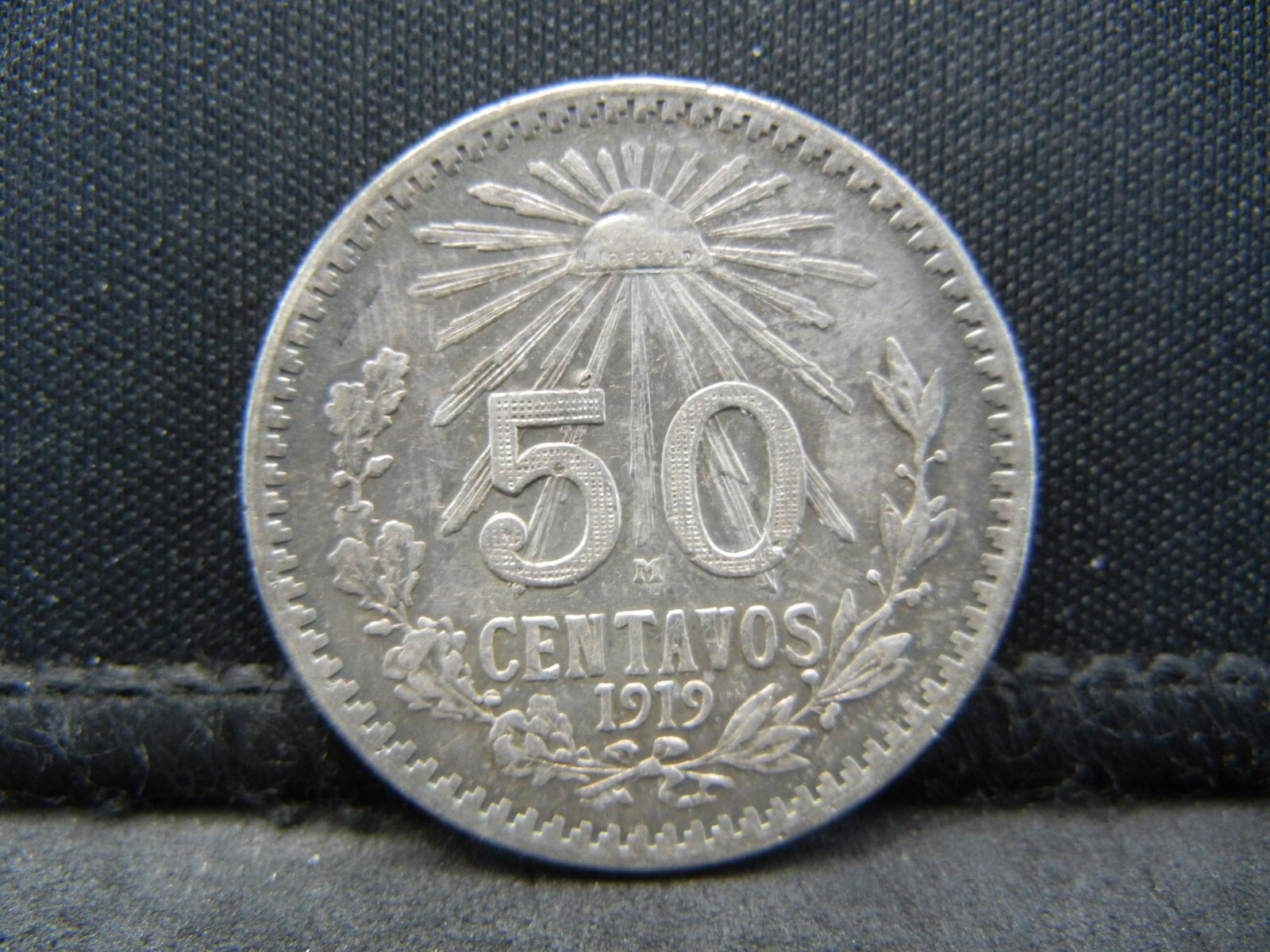 1919 Mexico Silver 50 Centavos (1 of 3)