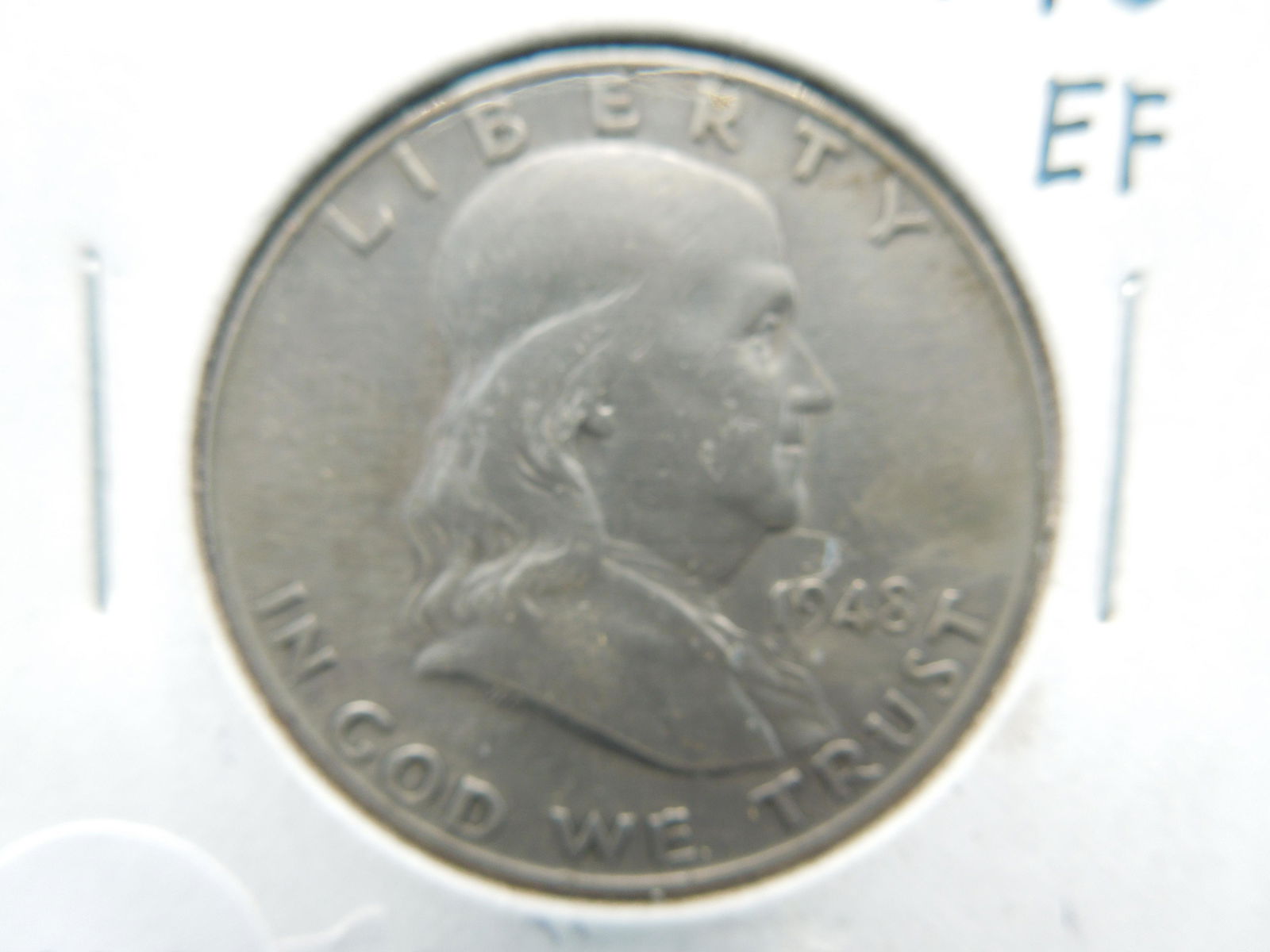 1948 Franklin Half Dollar 90% Silver (1 of 3)