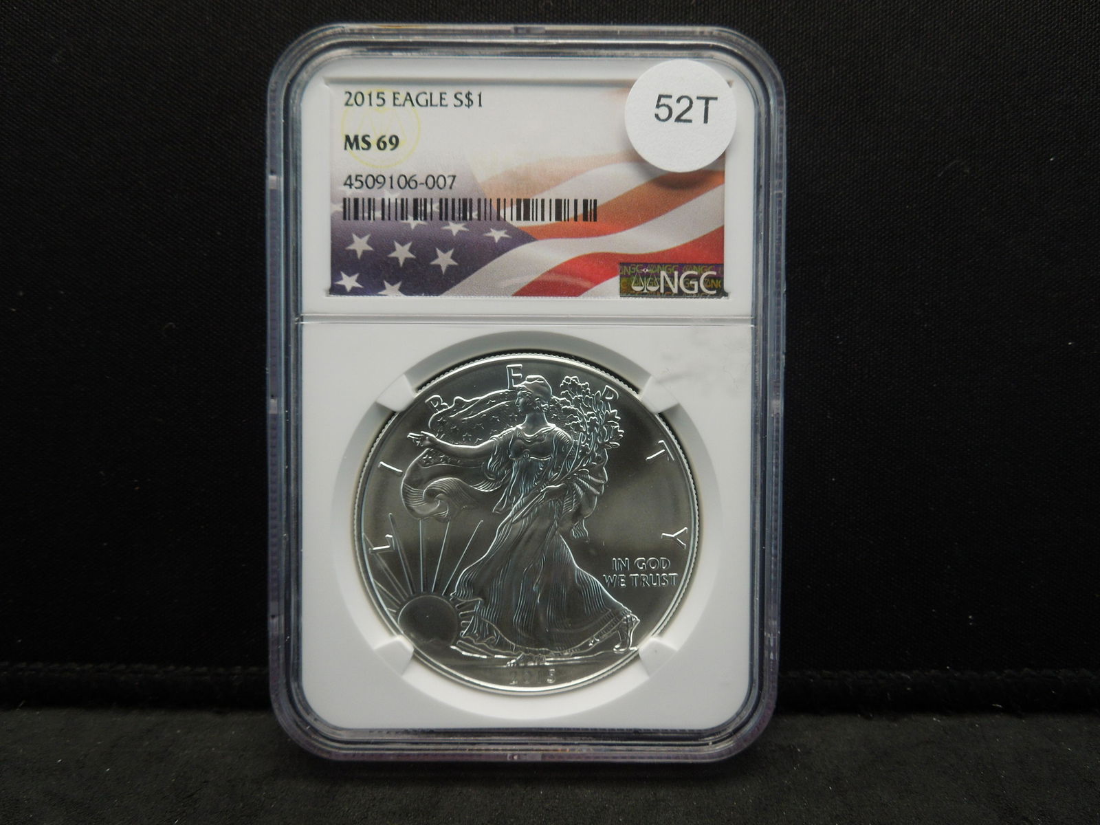 2015 American Silver Eagle NGC MS69 (1 of 4)