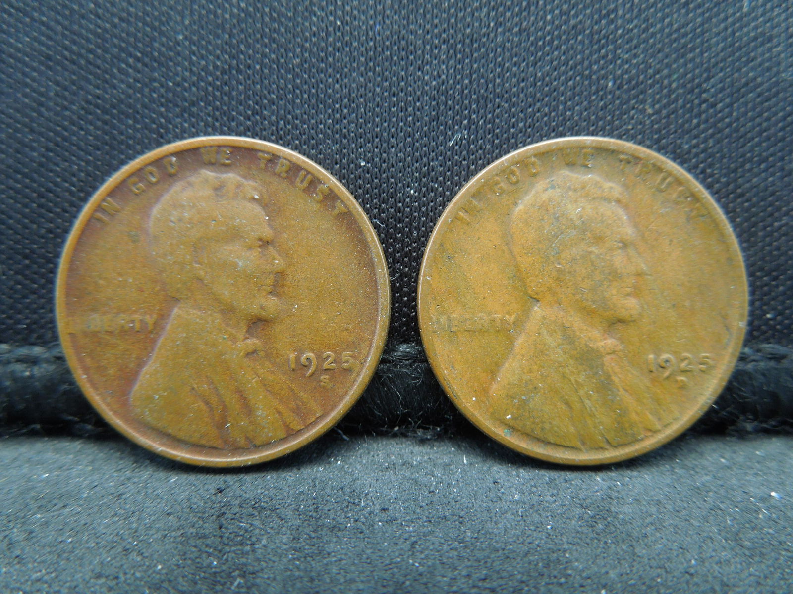 (2) 1925 S Wheat Cent (1 of 2)