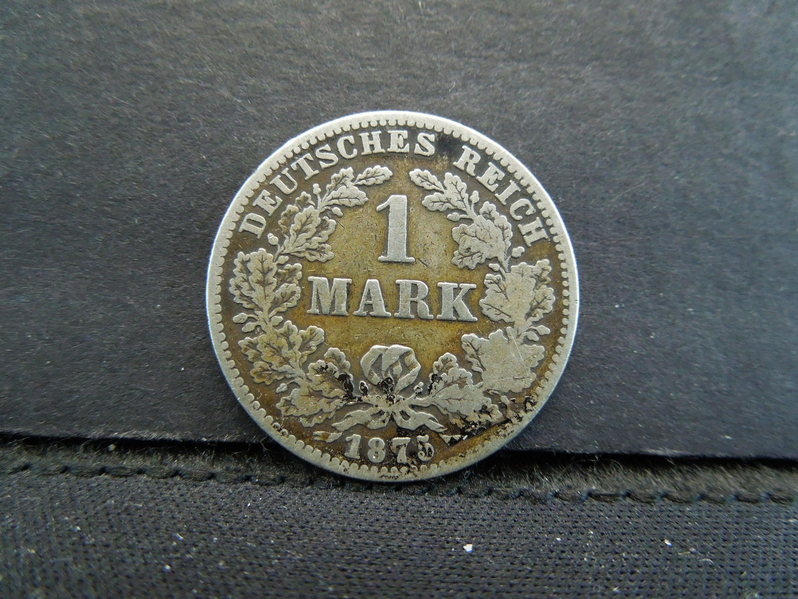 1875-J German 1 Mark - .900 Silver (1 of 2)