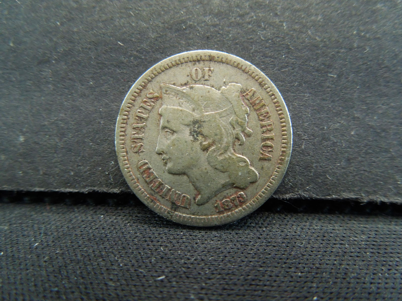 1873 Three Cent Nickel (1 of 2)