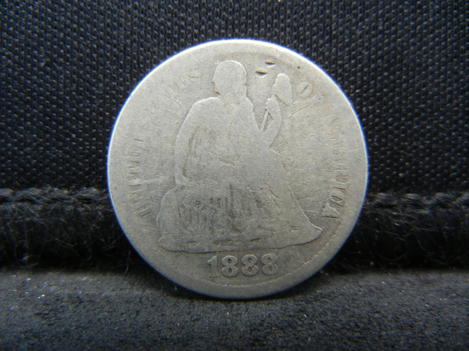 1888 Seated Dime (1 of 2)