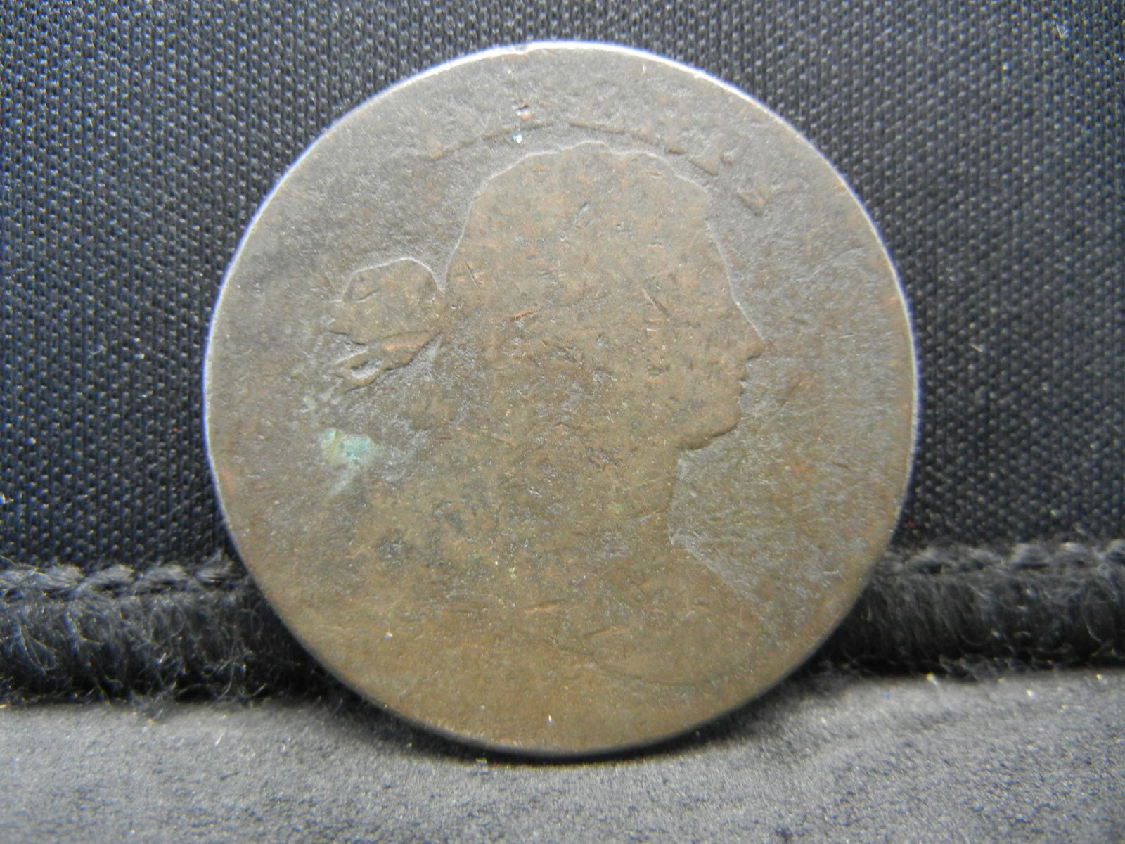 1803 Draped Bust Large Cent Weak Date Tough Type (1 of 2)