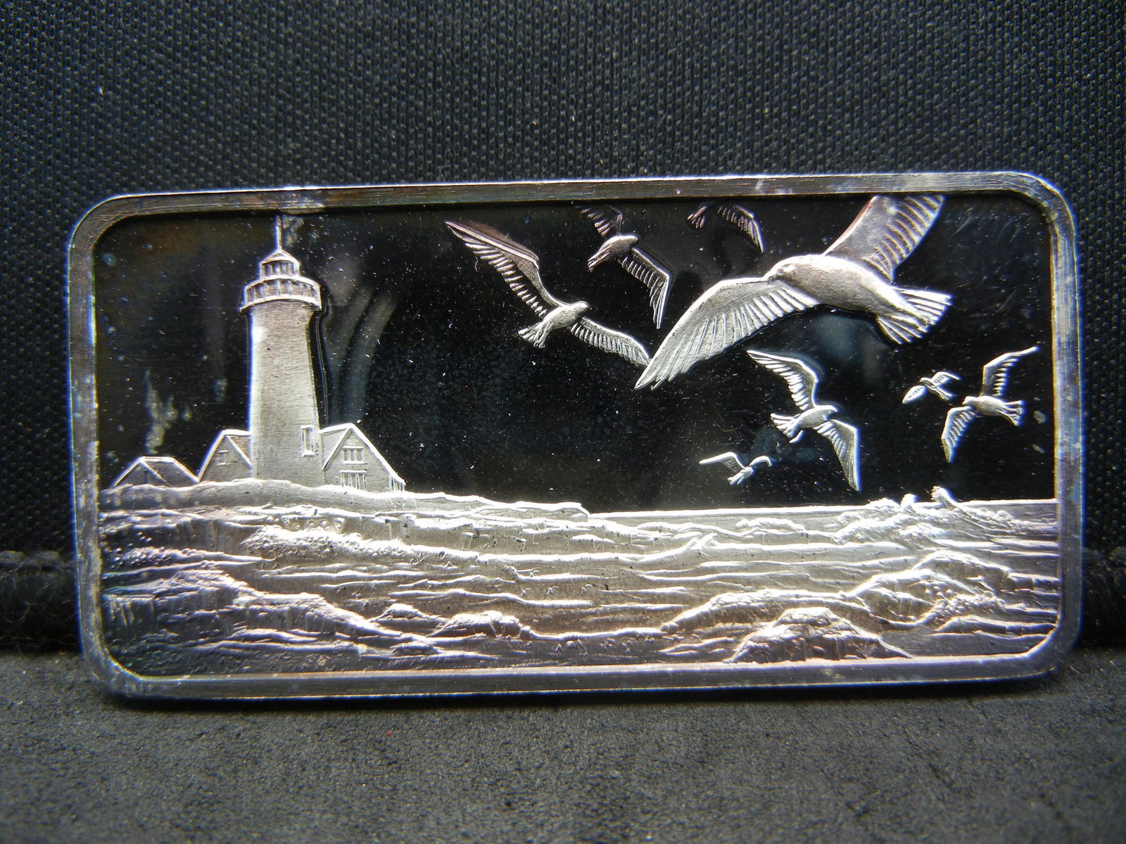 America The Beautiful  1 oz Silver Art bar .999 (1 of 2)